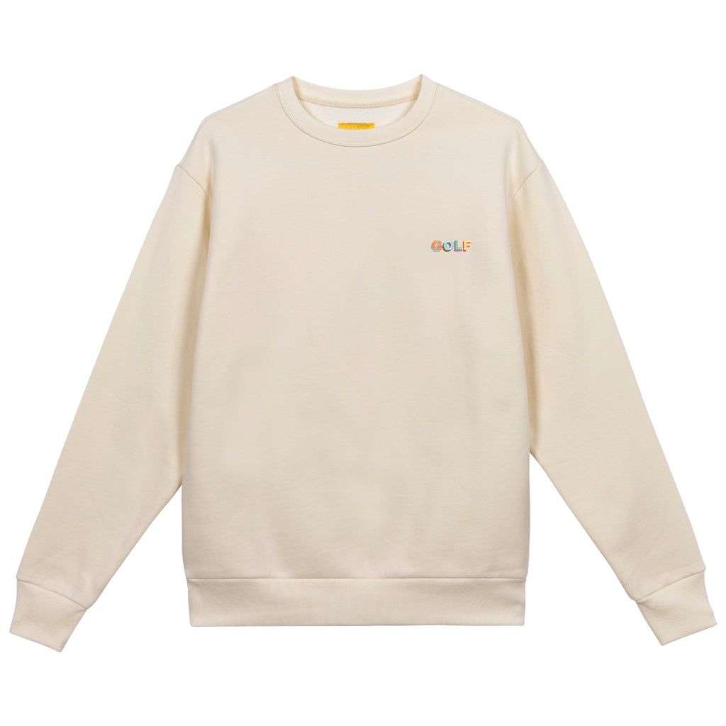 MULTI 3D LOGO CREWNECK by GOLF WANG