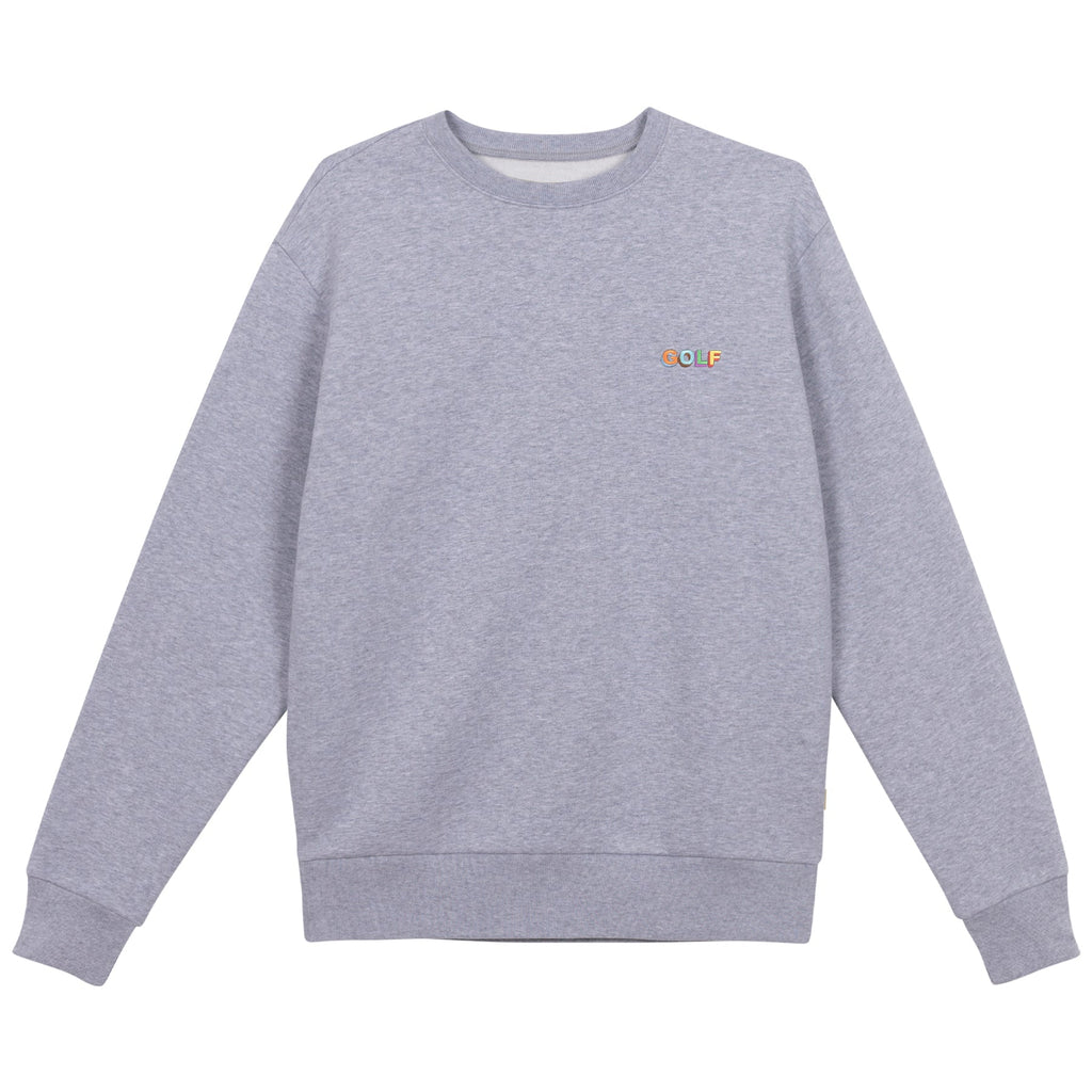 MULTI 3D LOGO CREWNECK by GOLF WANG