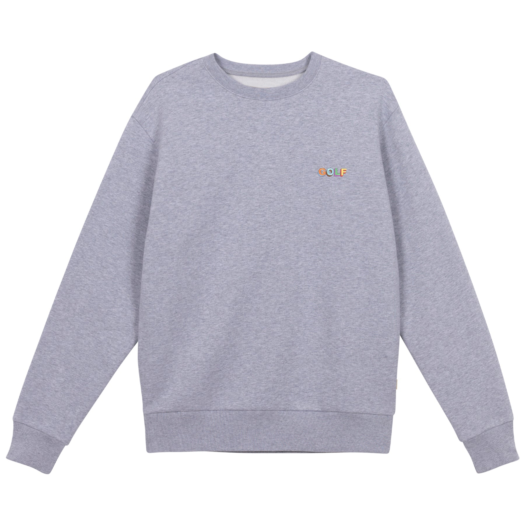 MULTI 3D LOGO CREWNECK by GOLF WANG