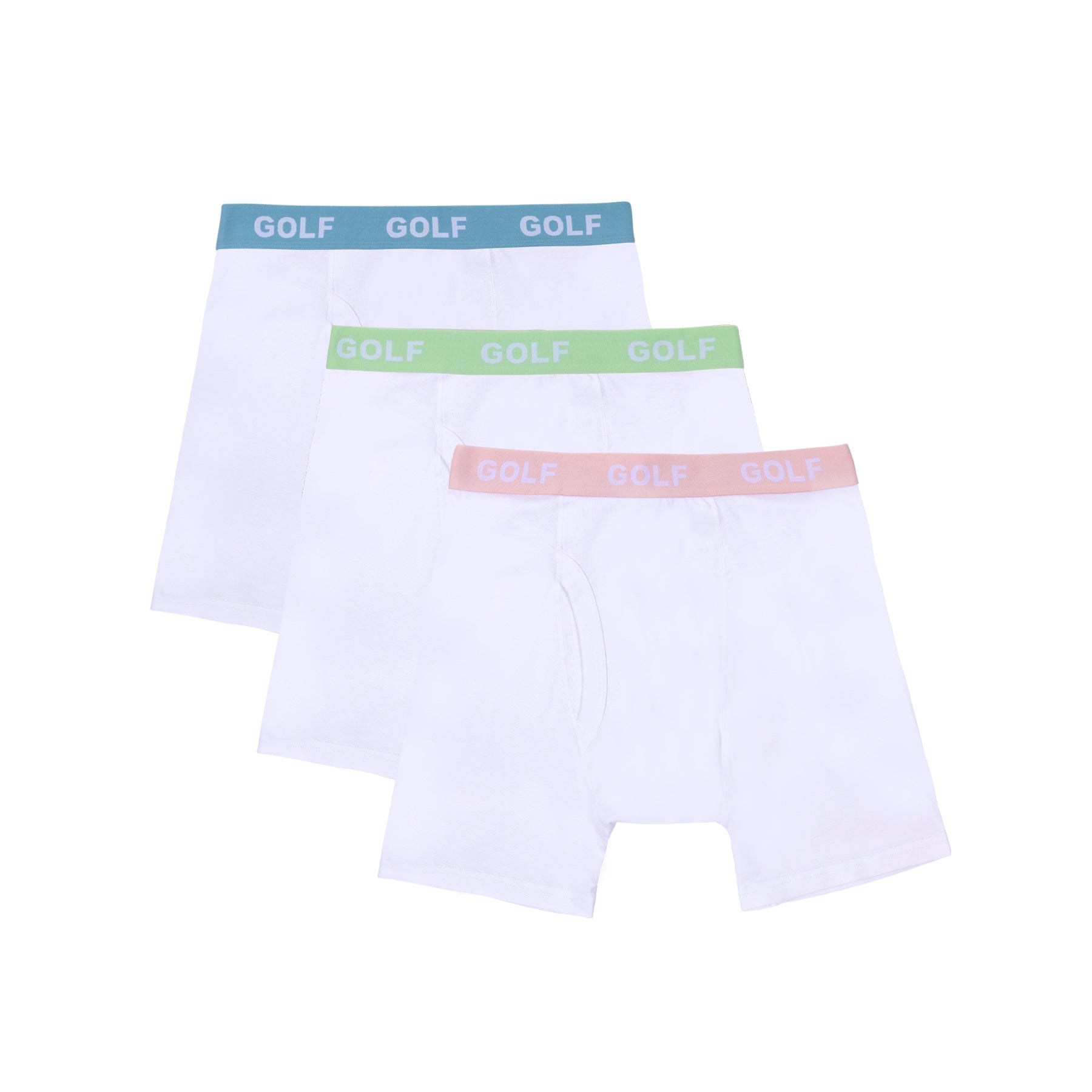 LOGO BOXER BRIEFS 3PK by GOLF WANG