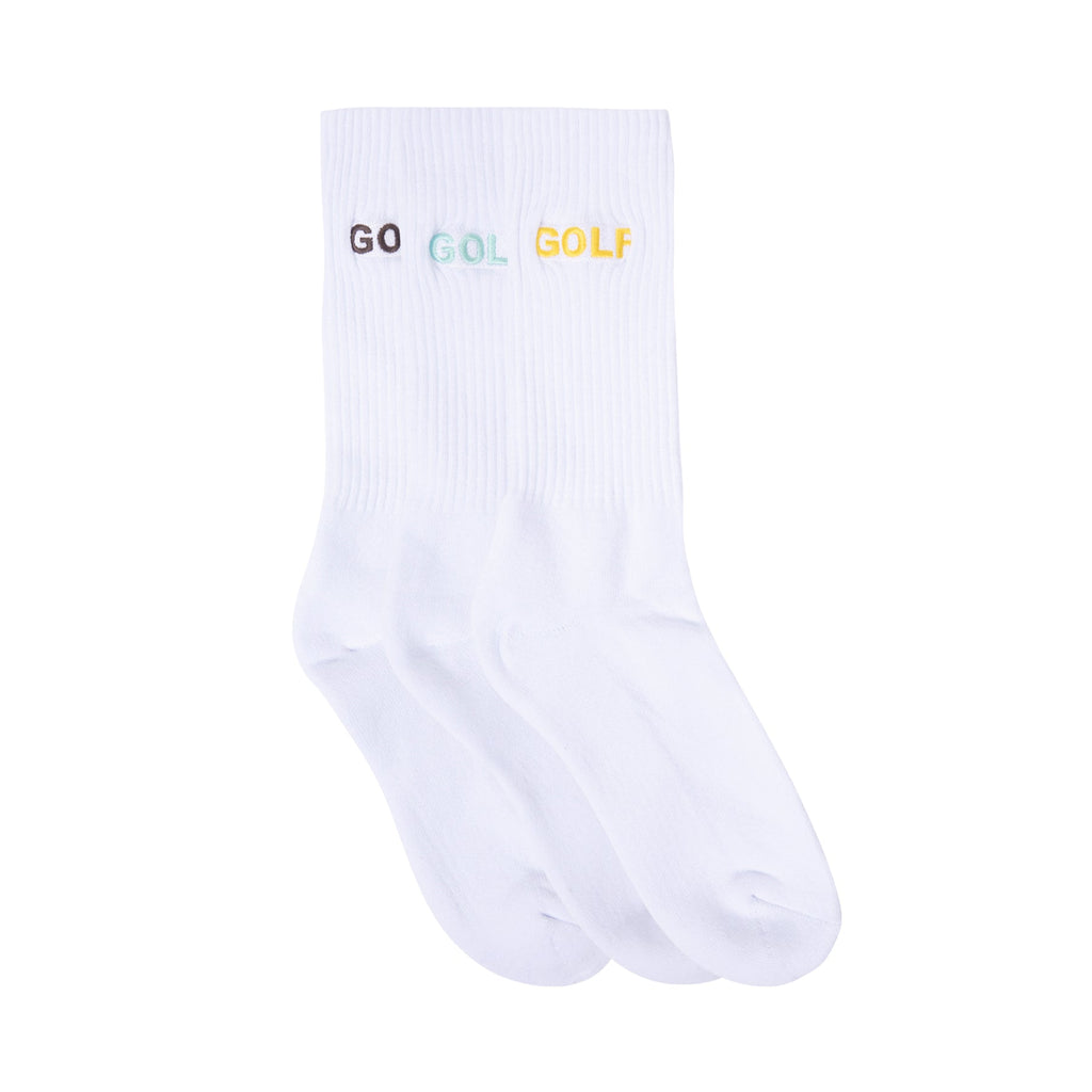 LOGO SOCKS 3PK by GOLF WANG