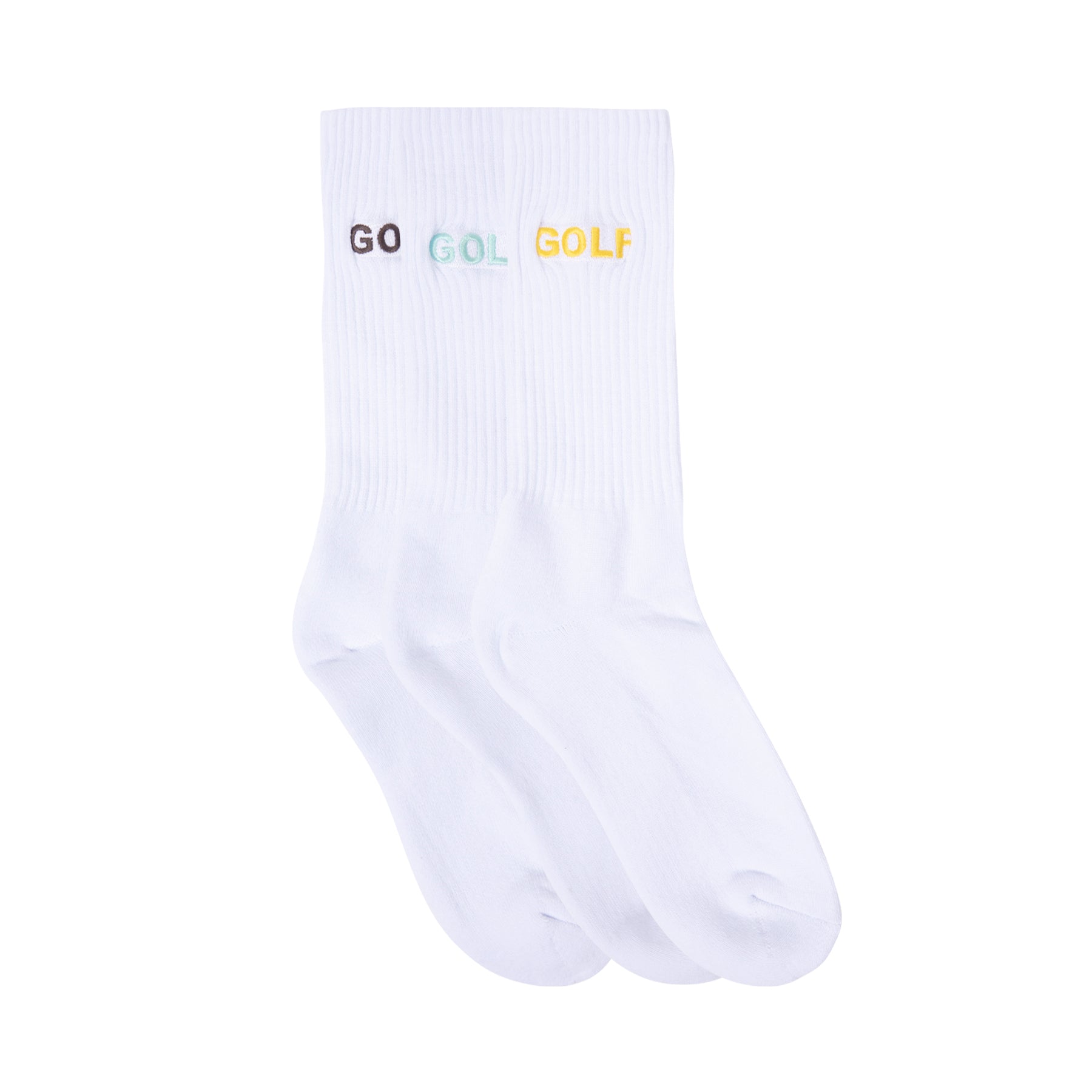 LOGO SOCKS 3PK by GOLF WANG