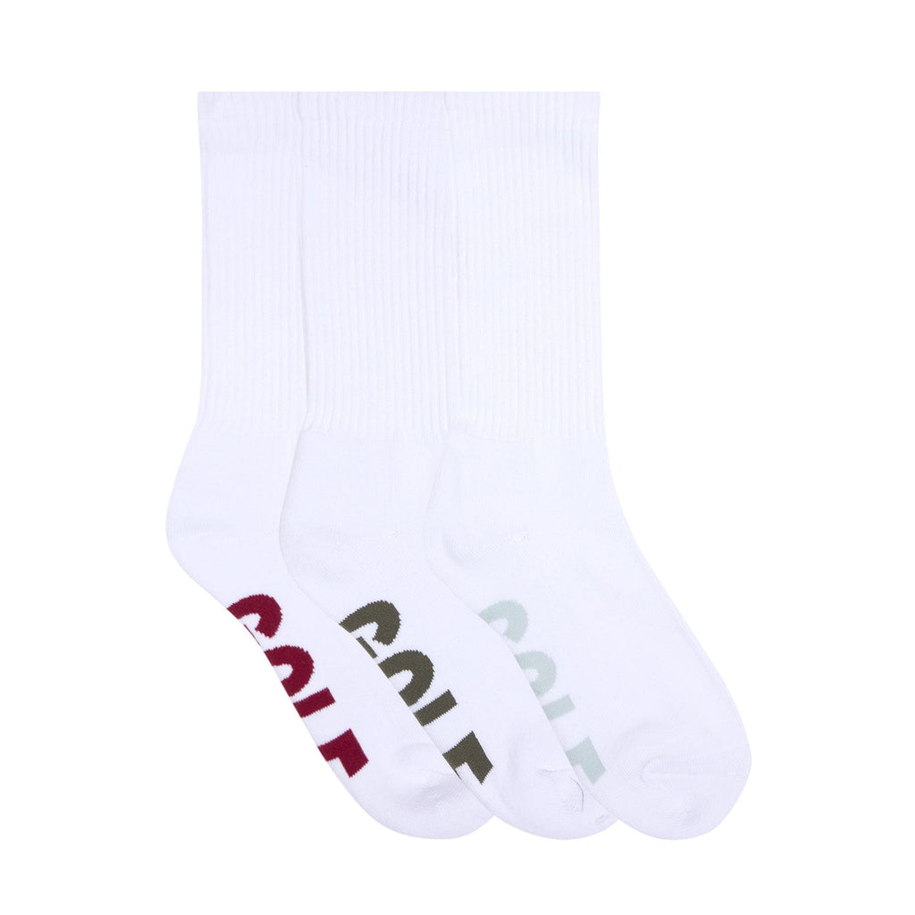 ARCHES SOCKS 3PK by GOLF WANG