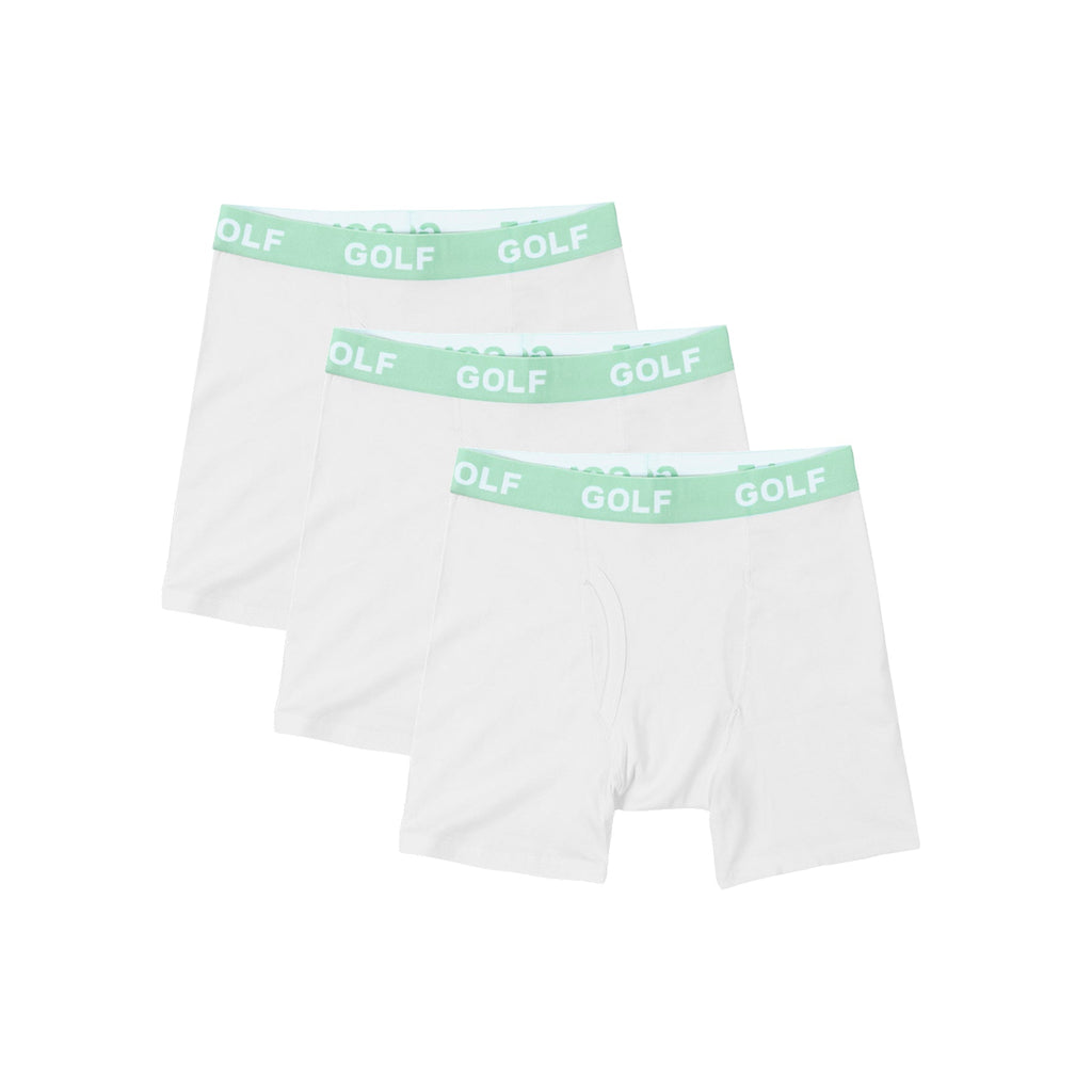 LOGO BOXER BRIEFS 3PK by GOLF WANG