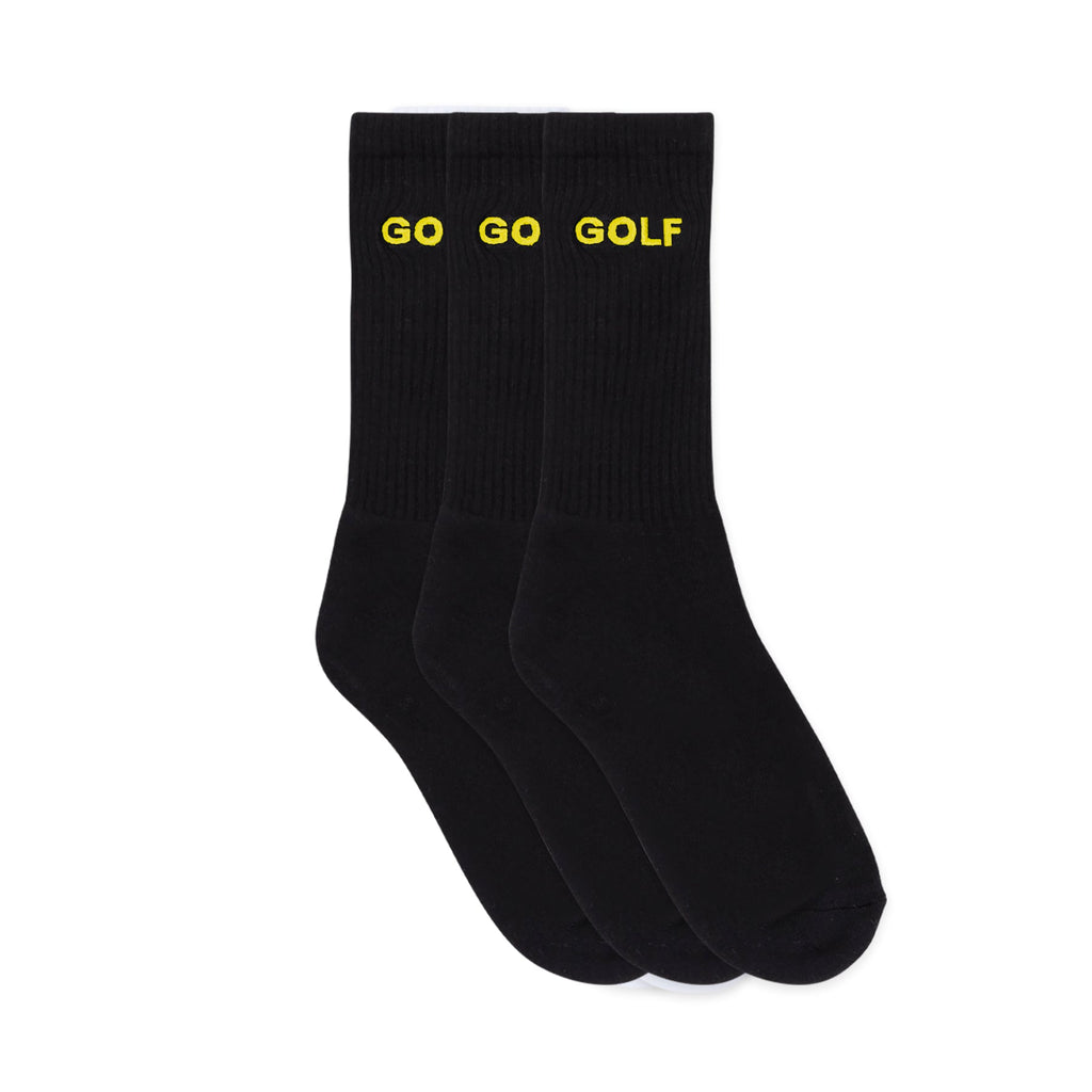 LOGO SOCKS 3PK by GOLF WANG