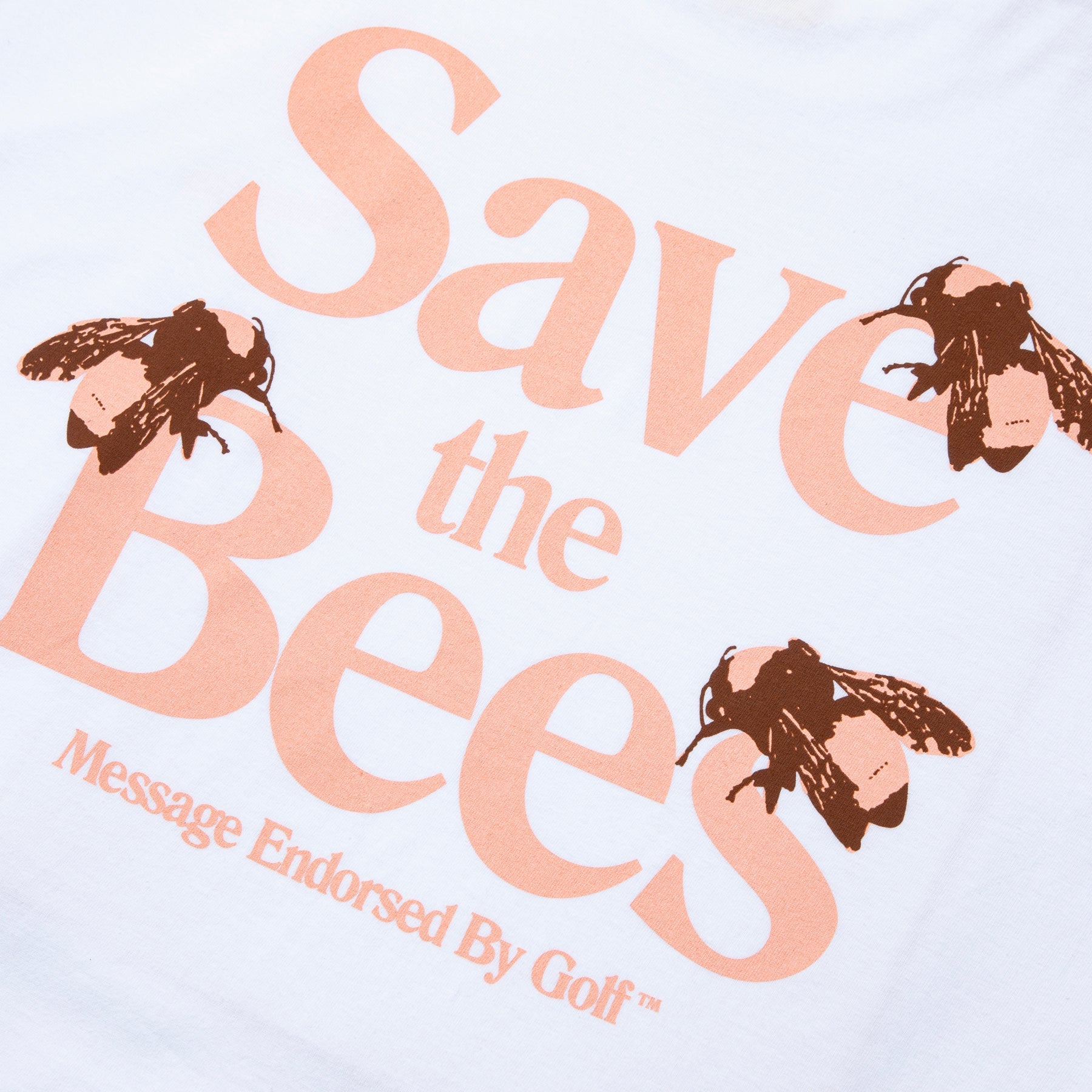 SAVE THE BEES TEE by GOLF WANG