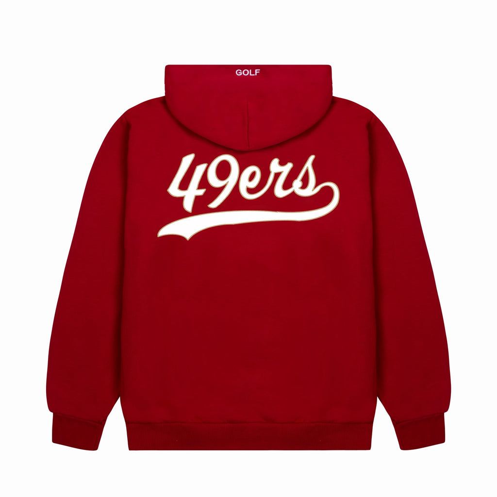 49ERS CUTOUT HOODIE by GOLF WANG