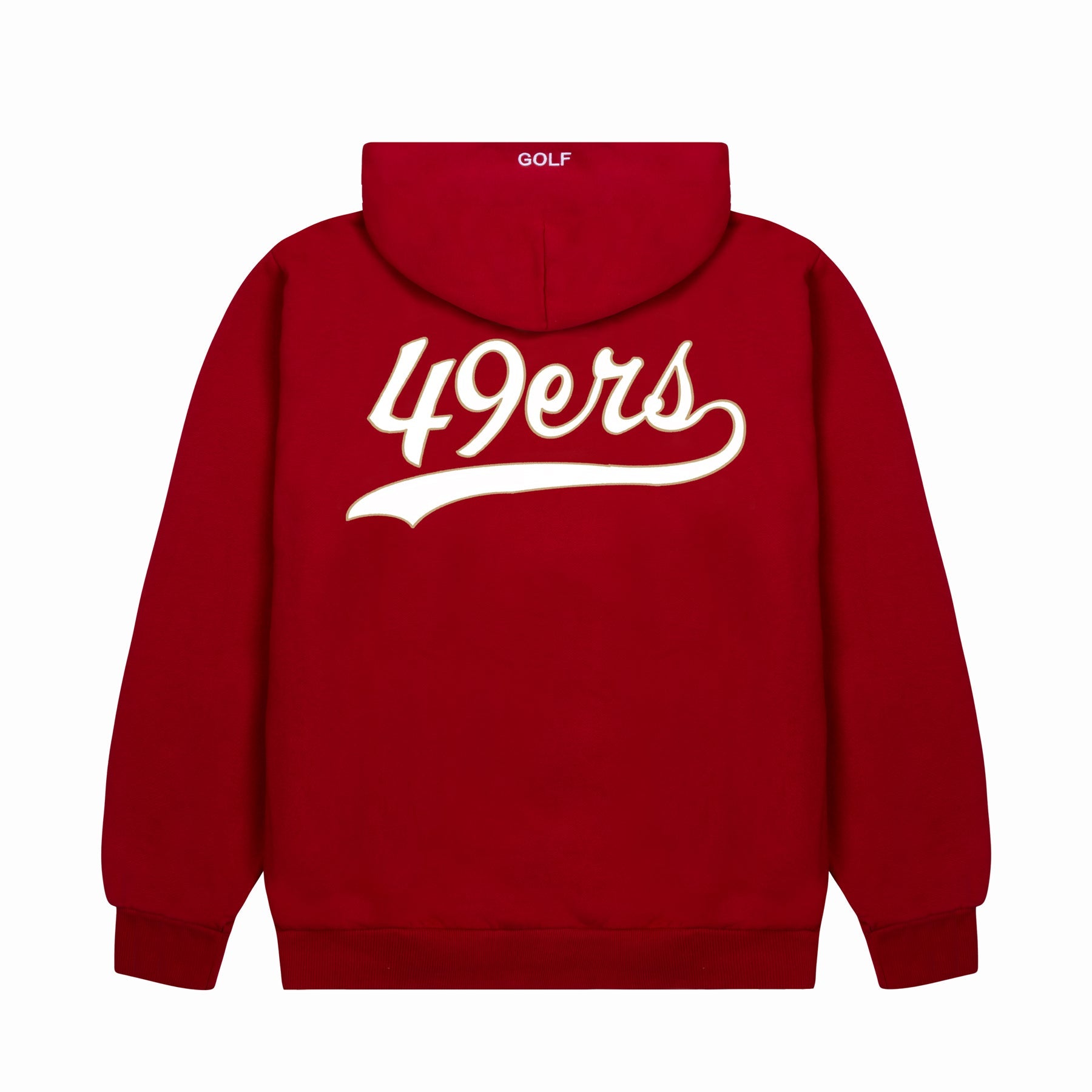 49ERS CUTOUT HOODIE by GOLF WANG