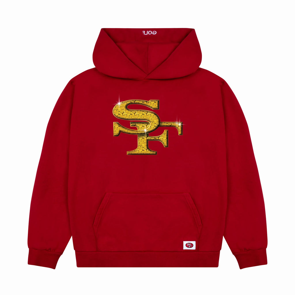 49ERS CUTOUT HOODIE by GOLF WANG