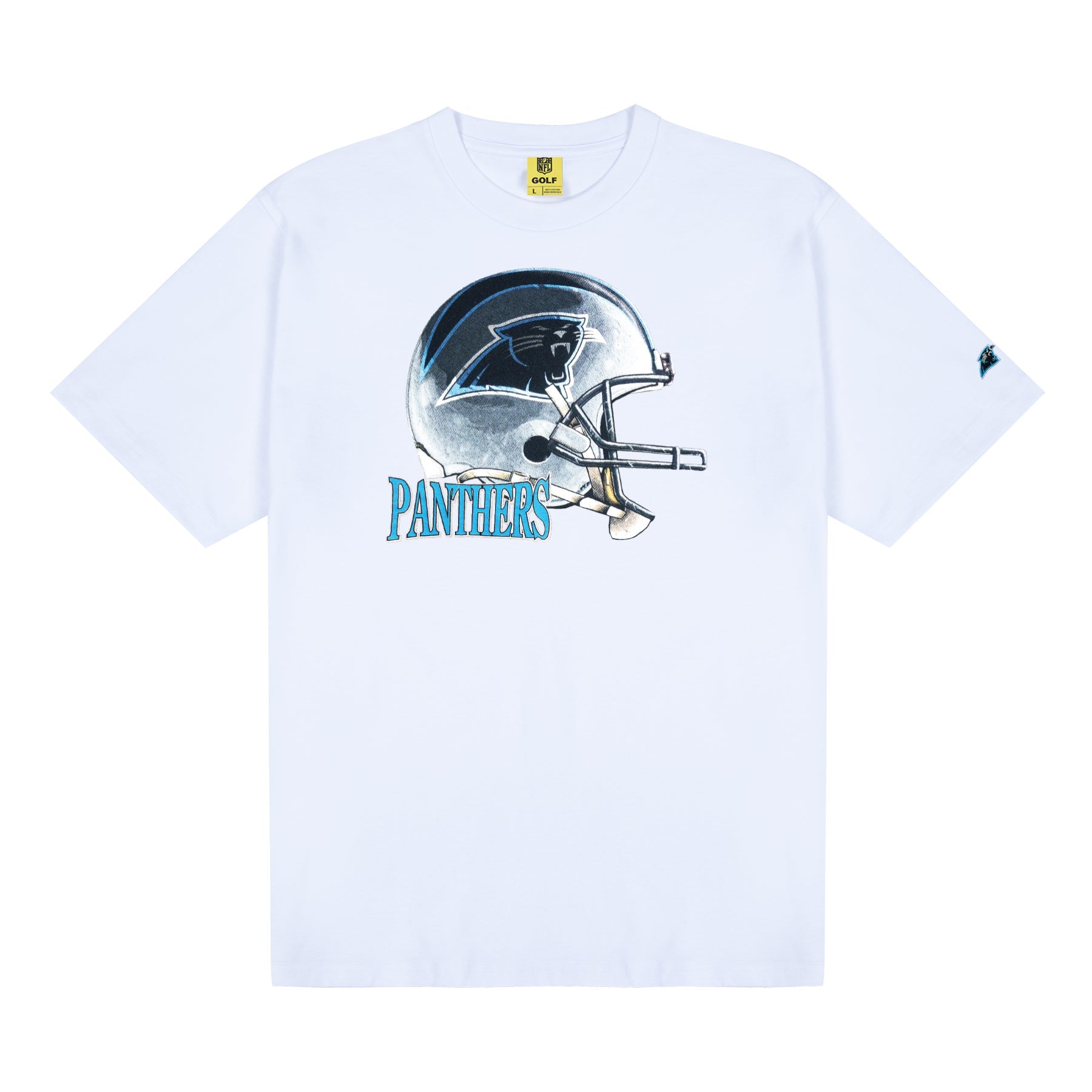 PANTHERS HELMET TEE by GOLF WANG