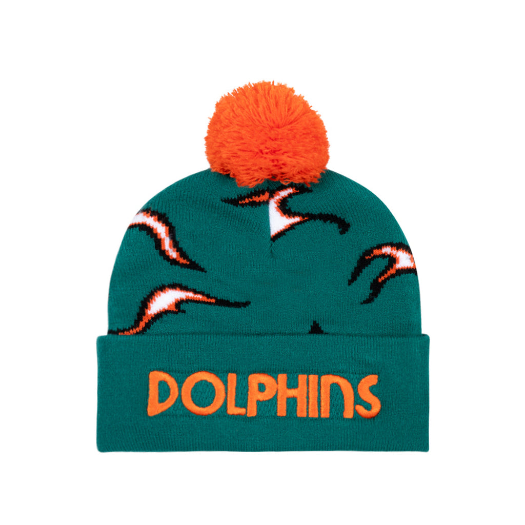 DOLPHINS FLAME BEANIE by GOLF WANG
