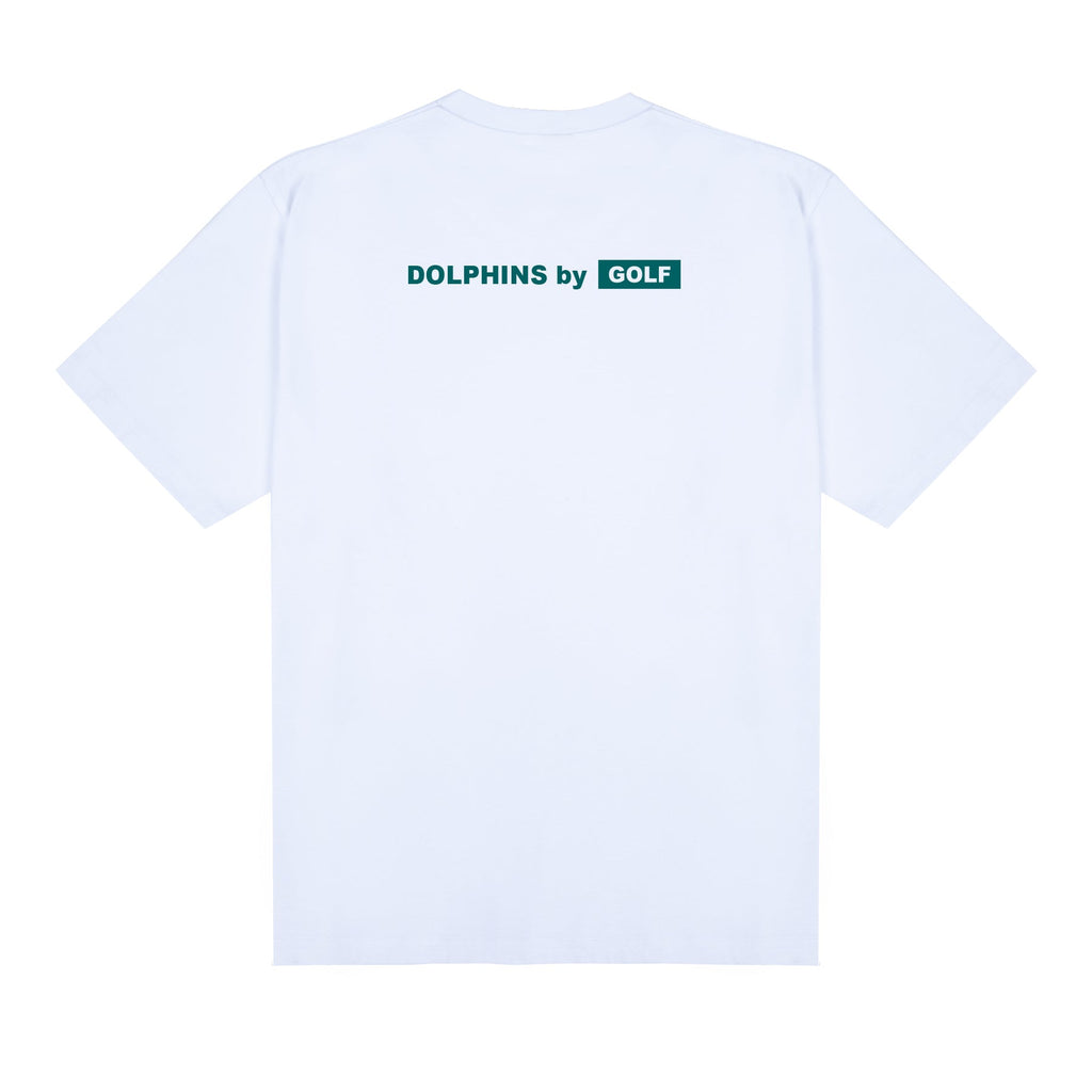 DOLPHINS GO FINS TEE by GOLF WANG