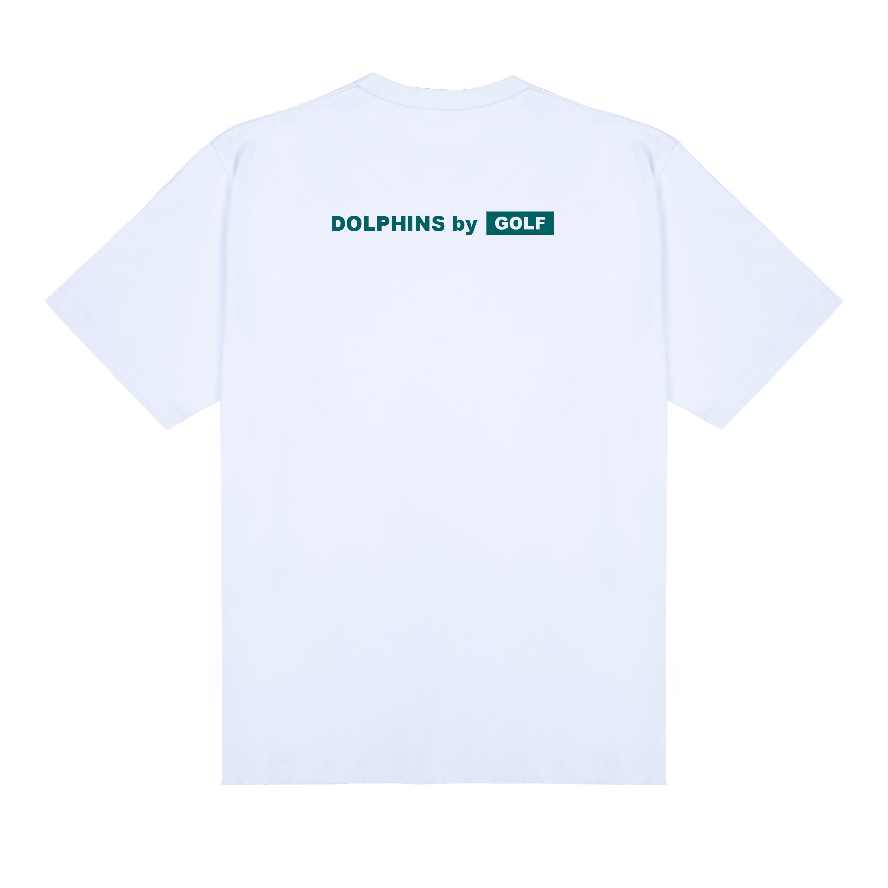 DOLPHINS GO FINS TEE by GOLF WANG