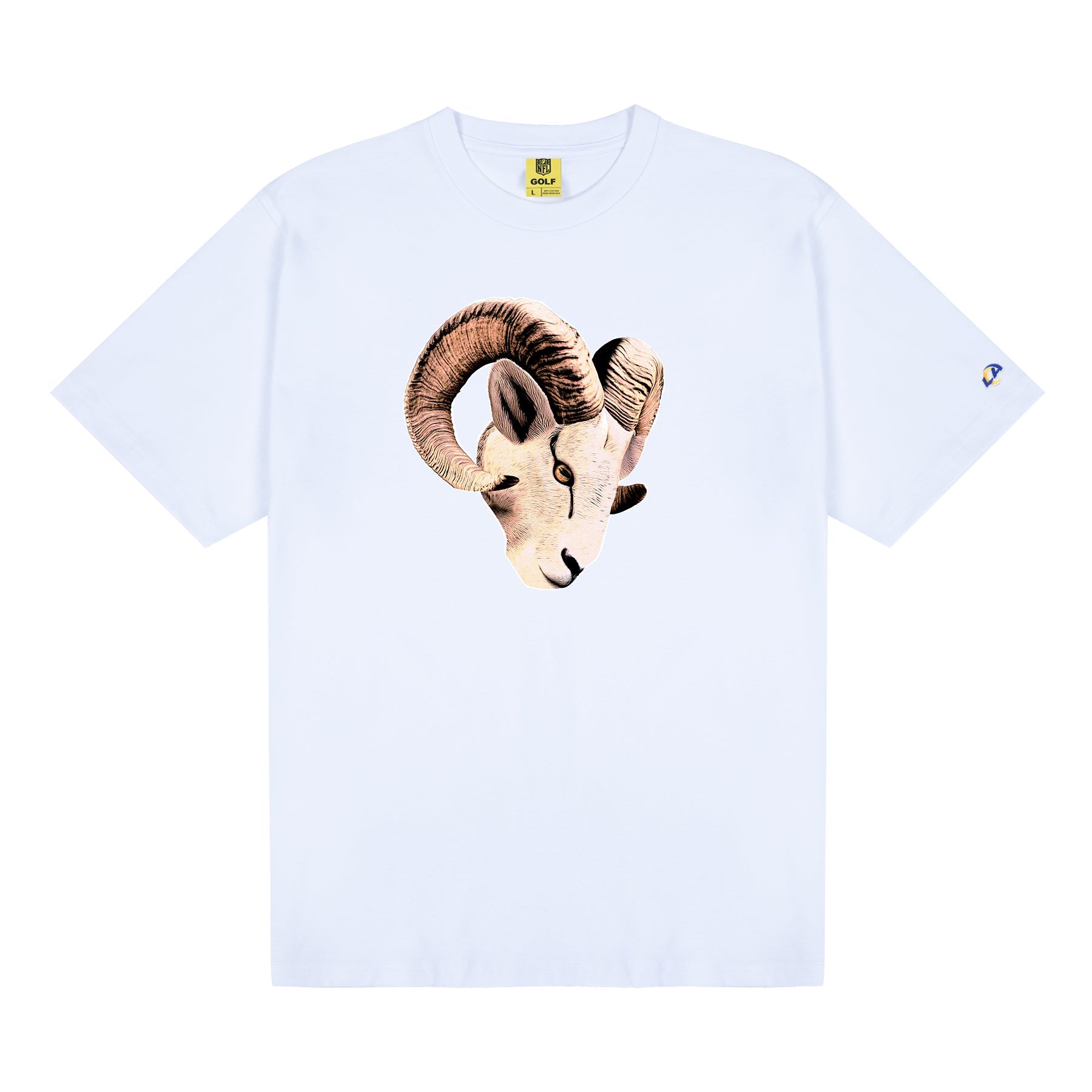RAMS CUTOUT TEE by GOLF WANG