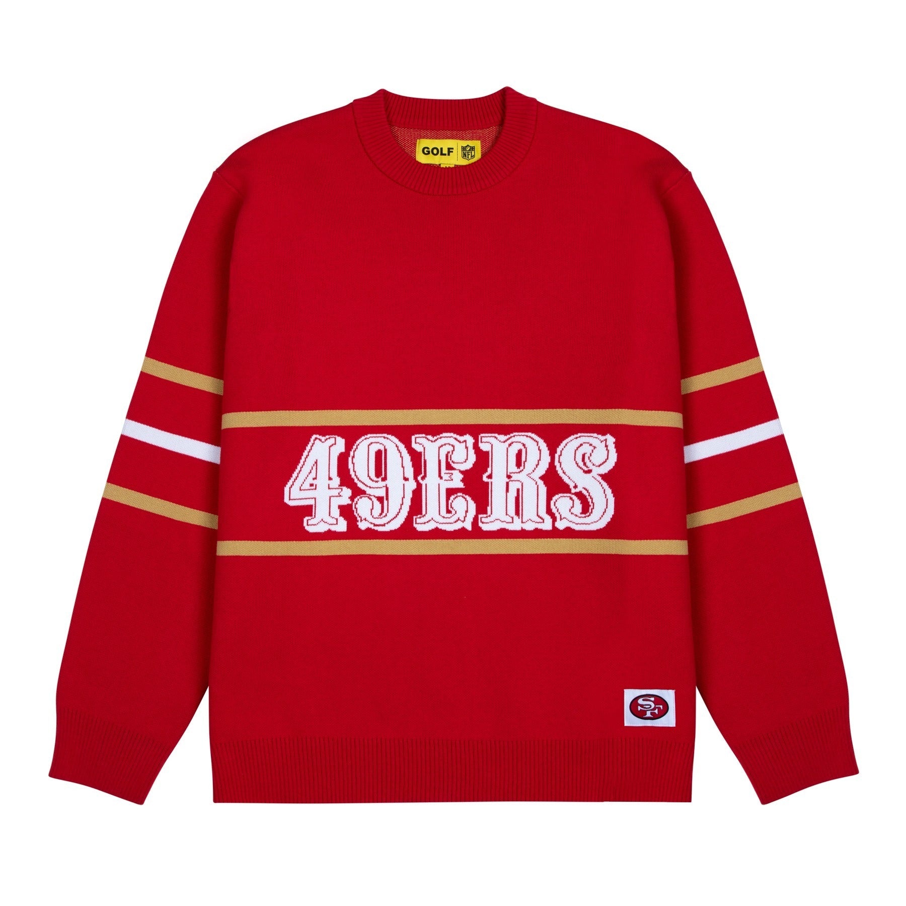49ERS JACQUARD SWEATER by GOLF WANG