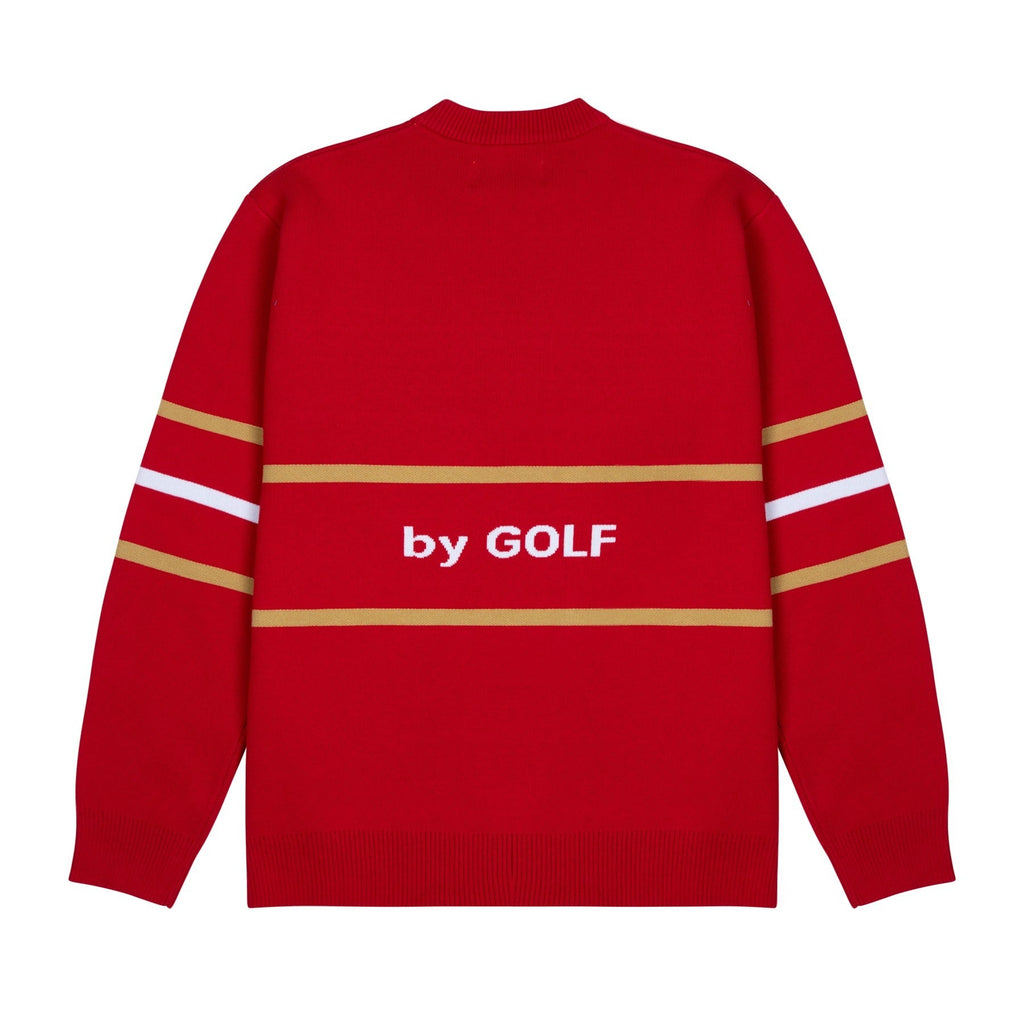 49ERS JACQUARD SWEATER by GOLF WANG