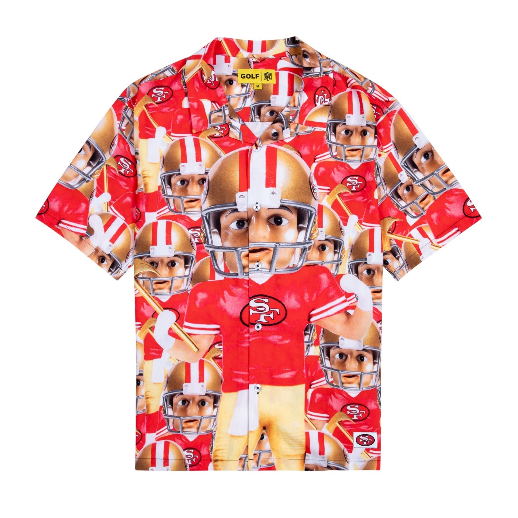 49ERS RAYON BUTTON UP by GOLF WANG