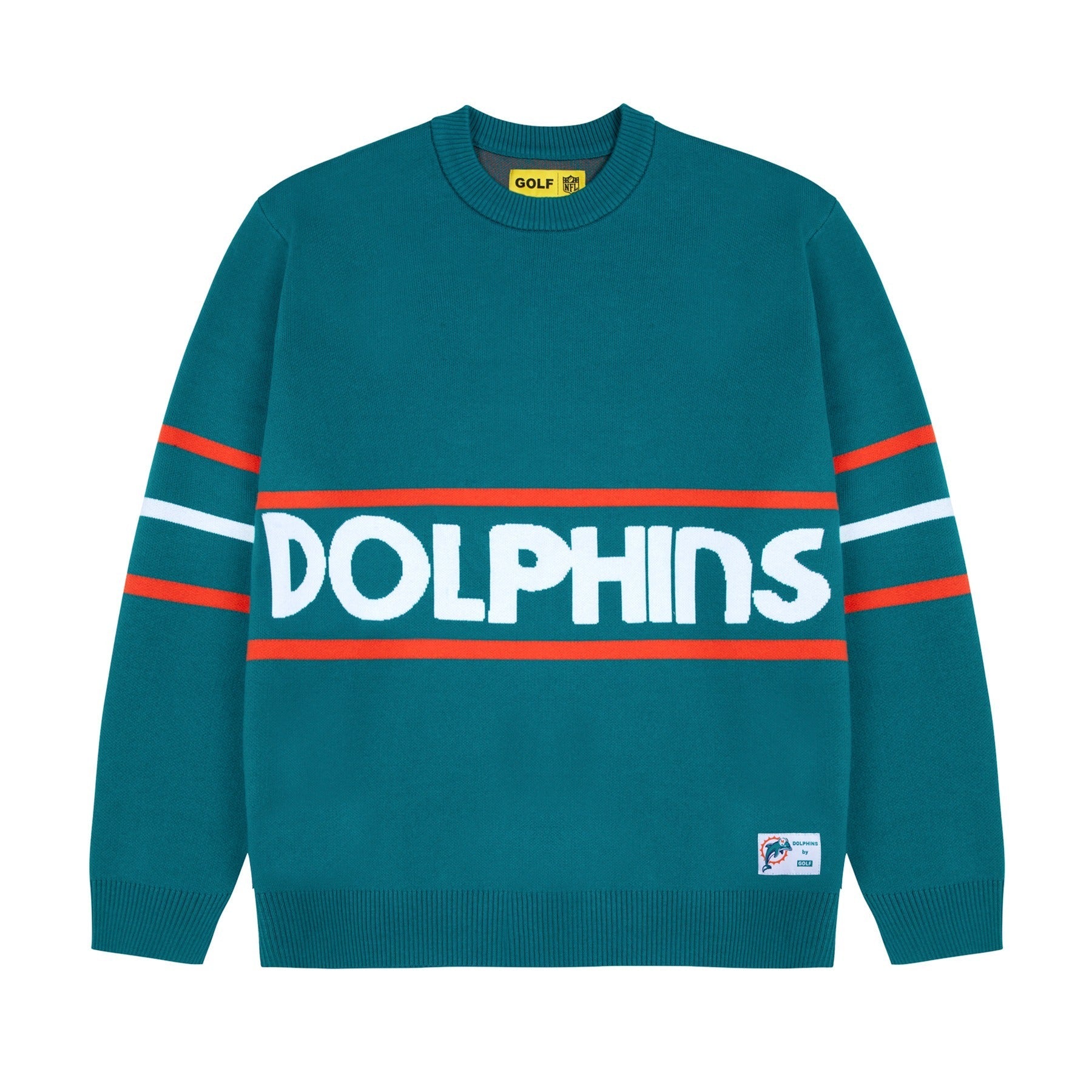 DOLPHINS JACQUARD SWEATER by GOLF WANG