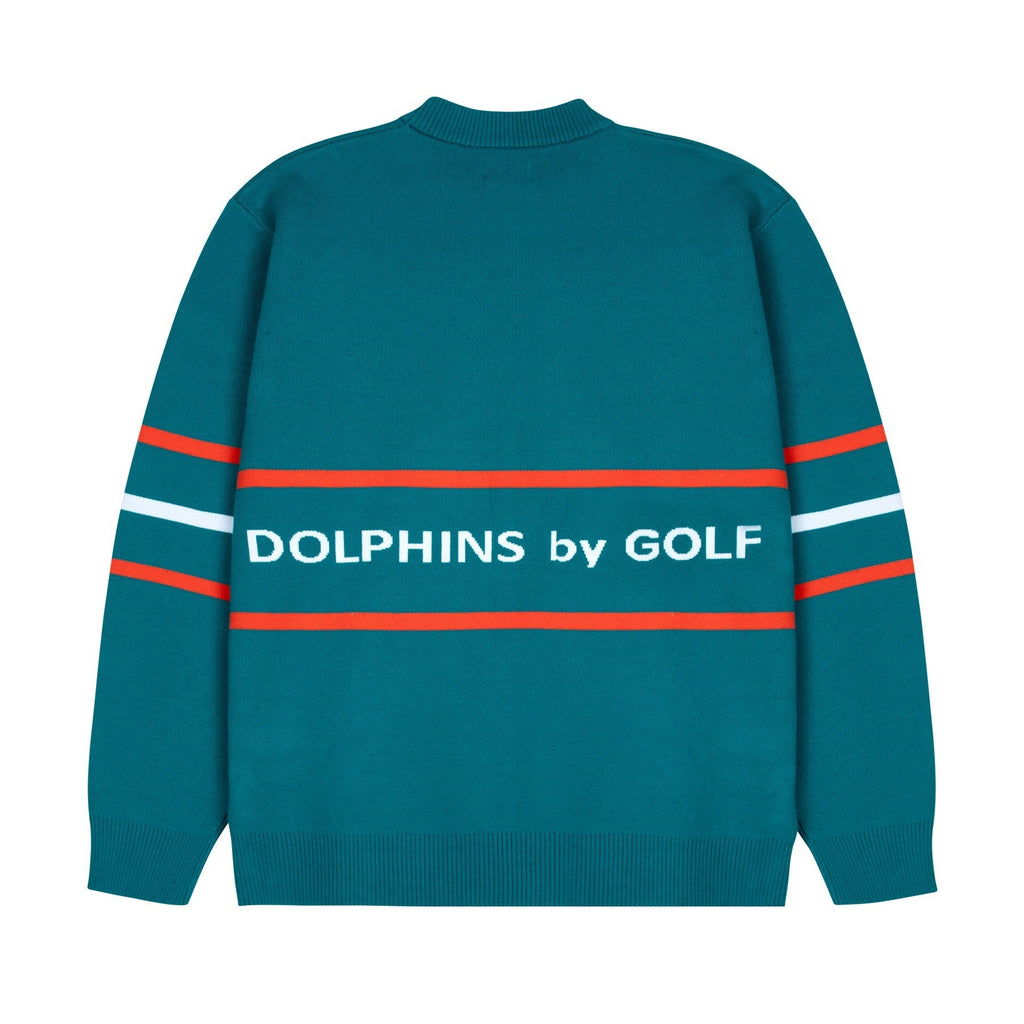 DOLPHINS JACQUARD SWEATER by GOLF WANG