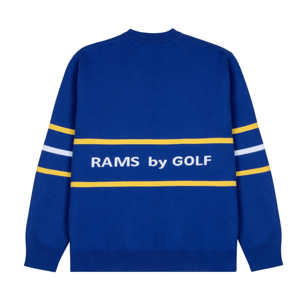 RAMS JACQUARD SWEATER by GOLF WANG