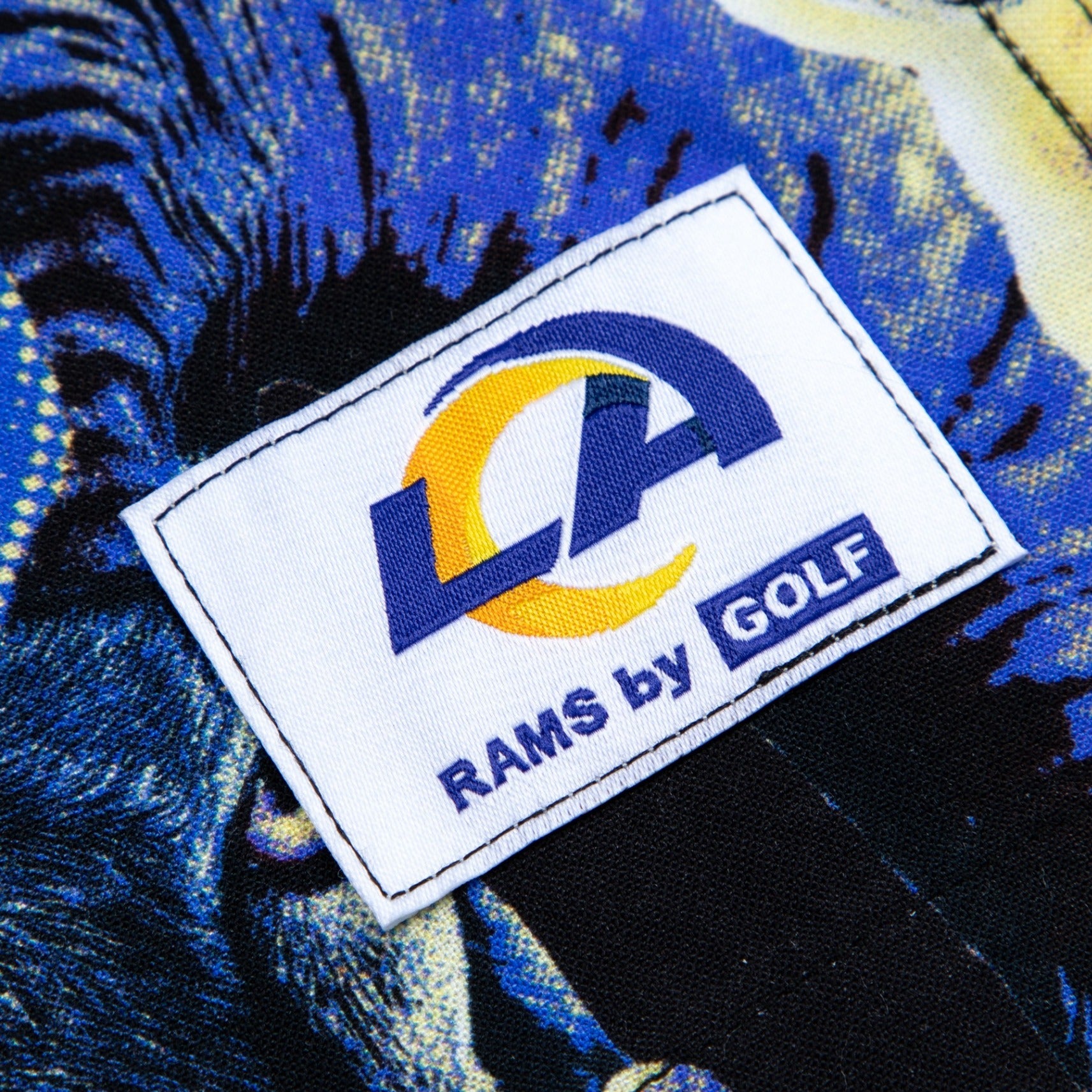 RAMS RAYON BUTTON UP by GOLF WANG