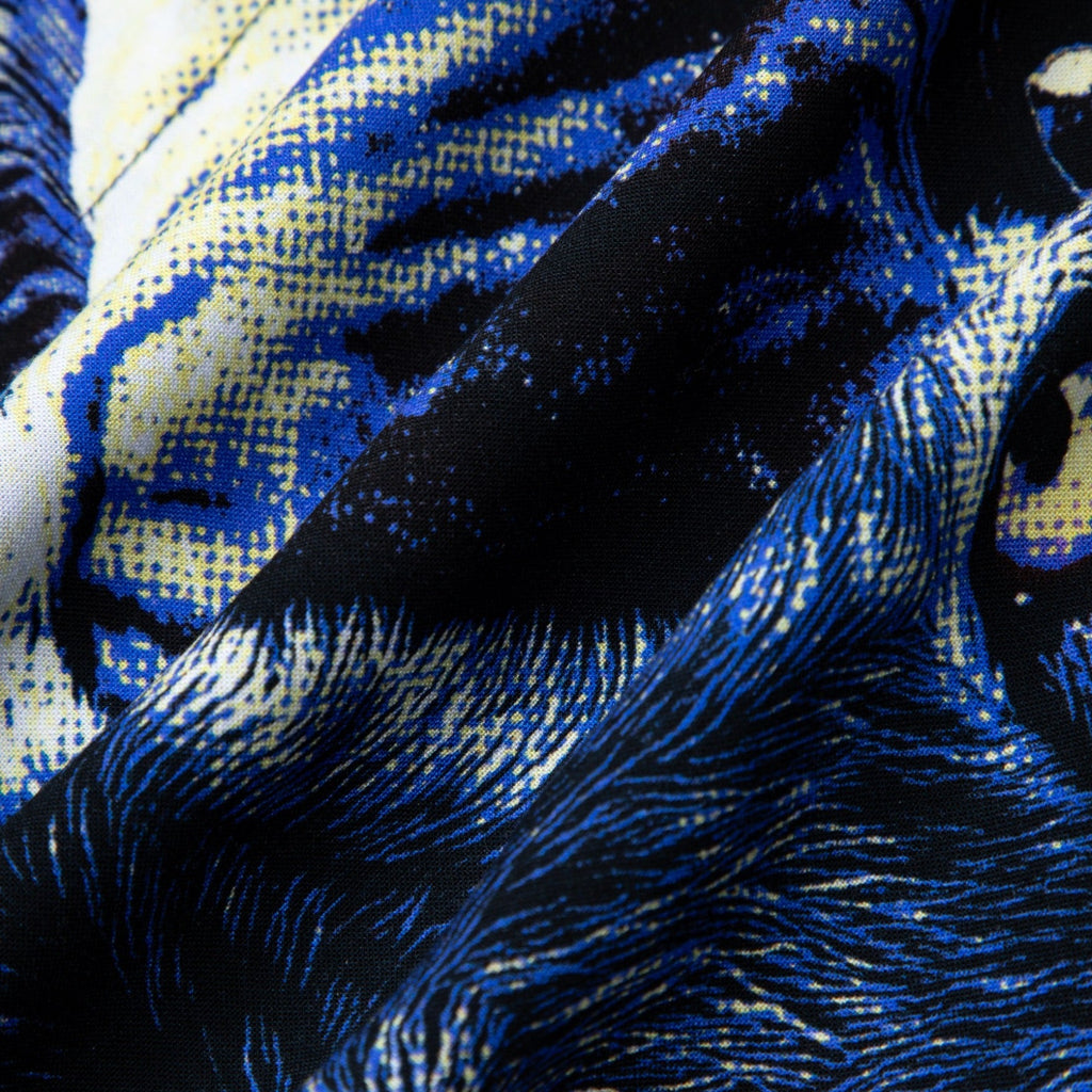 RAMS RAYON BUTTON UP by GOLF WANG