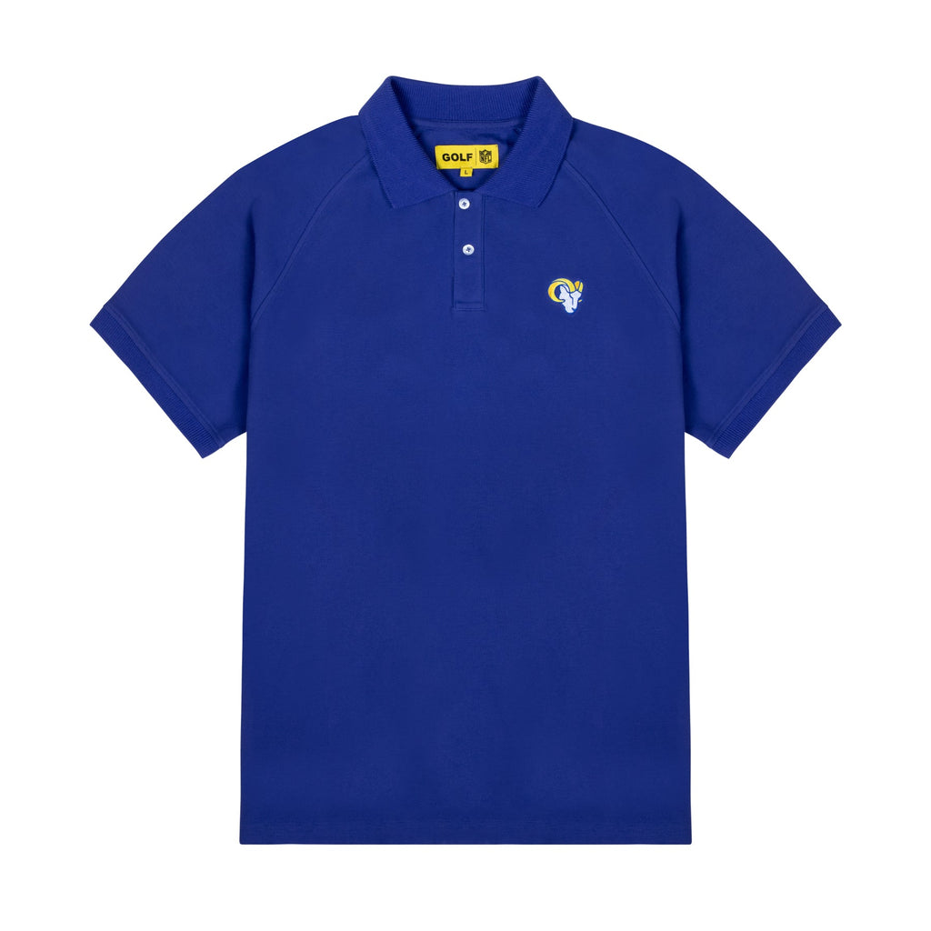 RAMS SHORT SLEEVE POLO by GOLF WANG