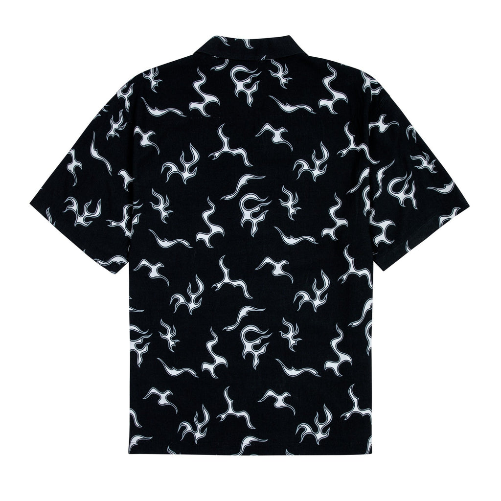 RAIDERS RAYON BUTTON UP by GOLF WANG