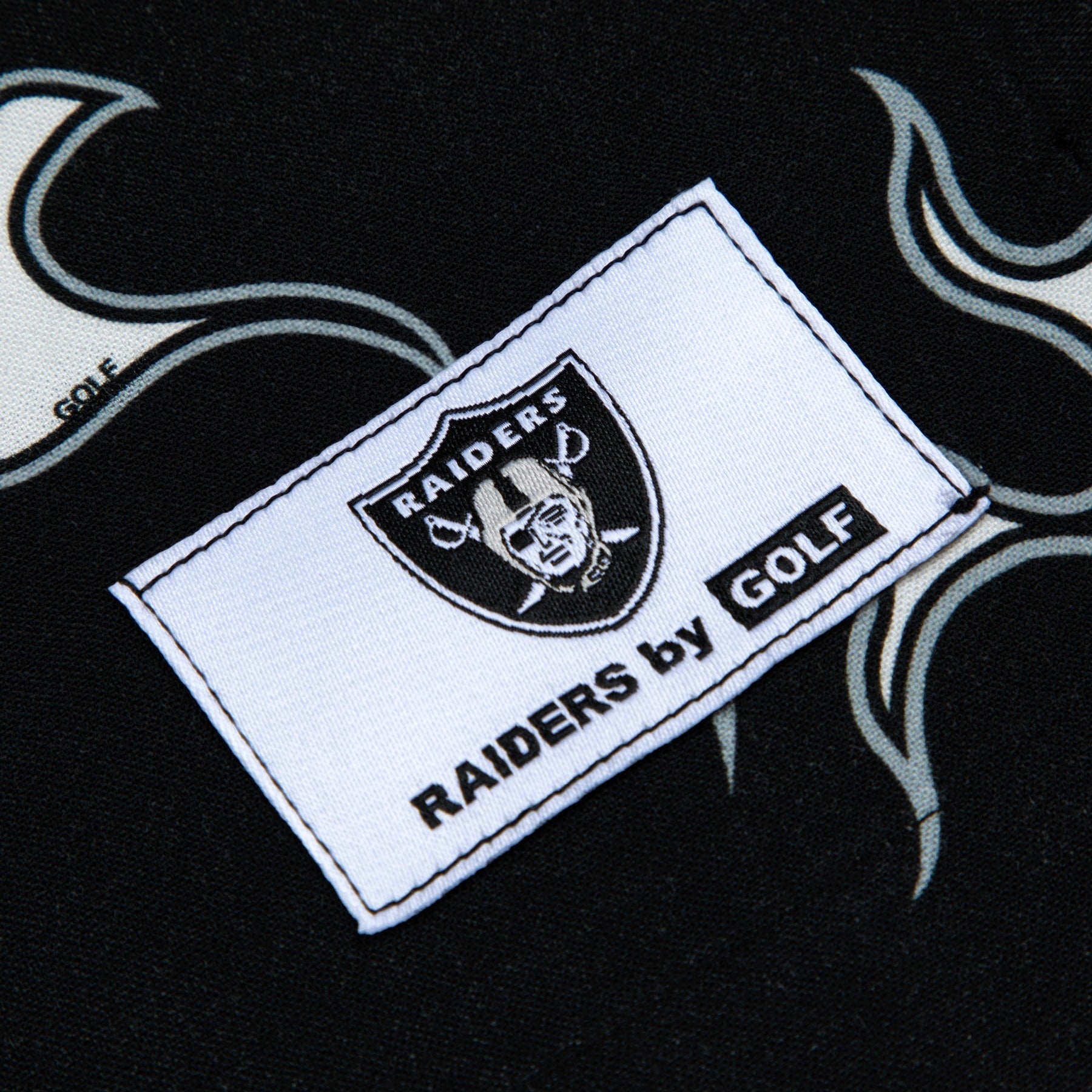 RAIDERS RAYON BUTTON UP by GOLF WANG