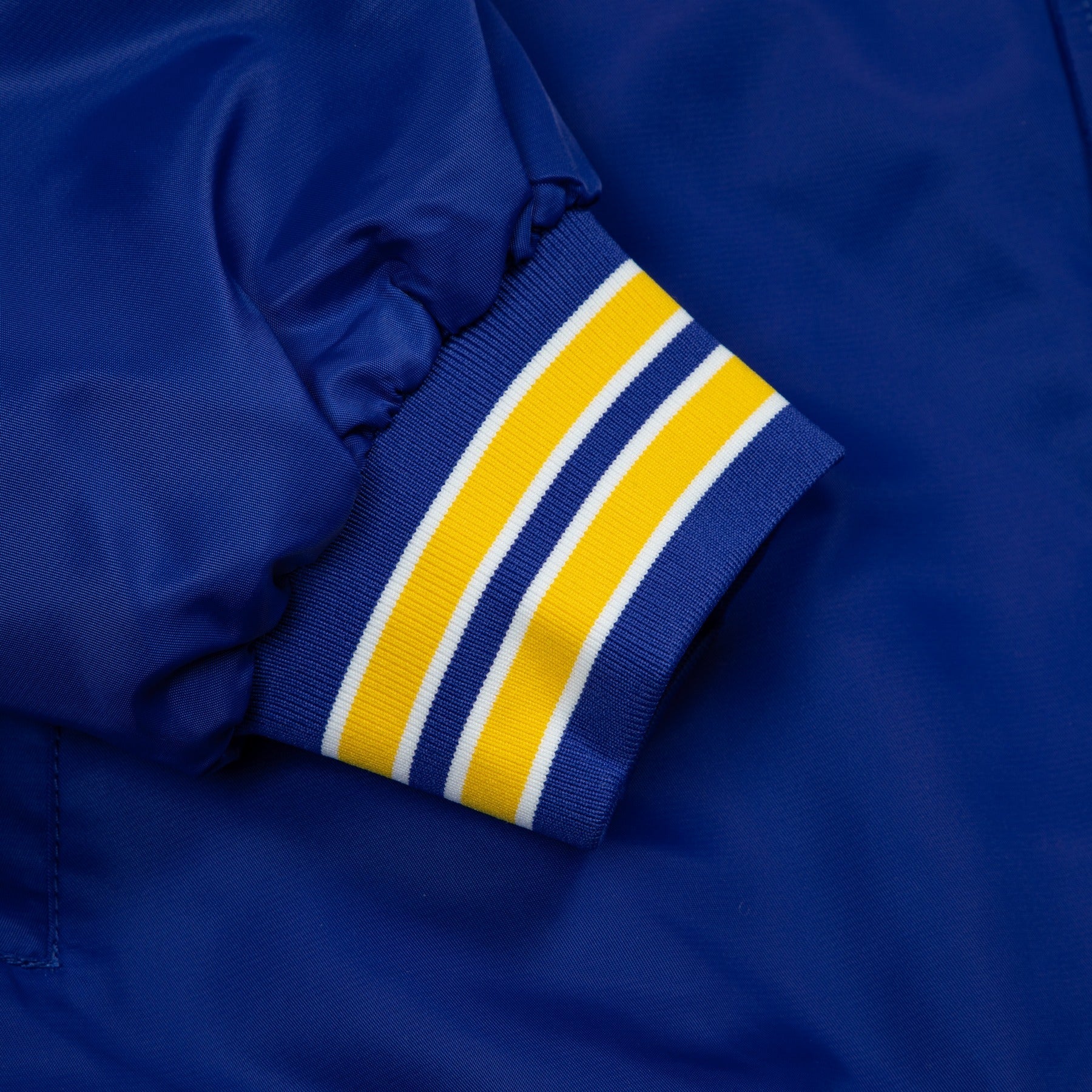 RAMS SATIN BOMBER JACKET by GOLF WANG