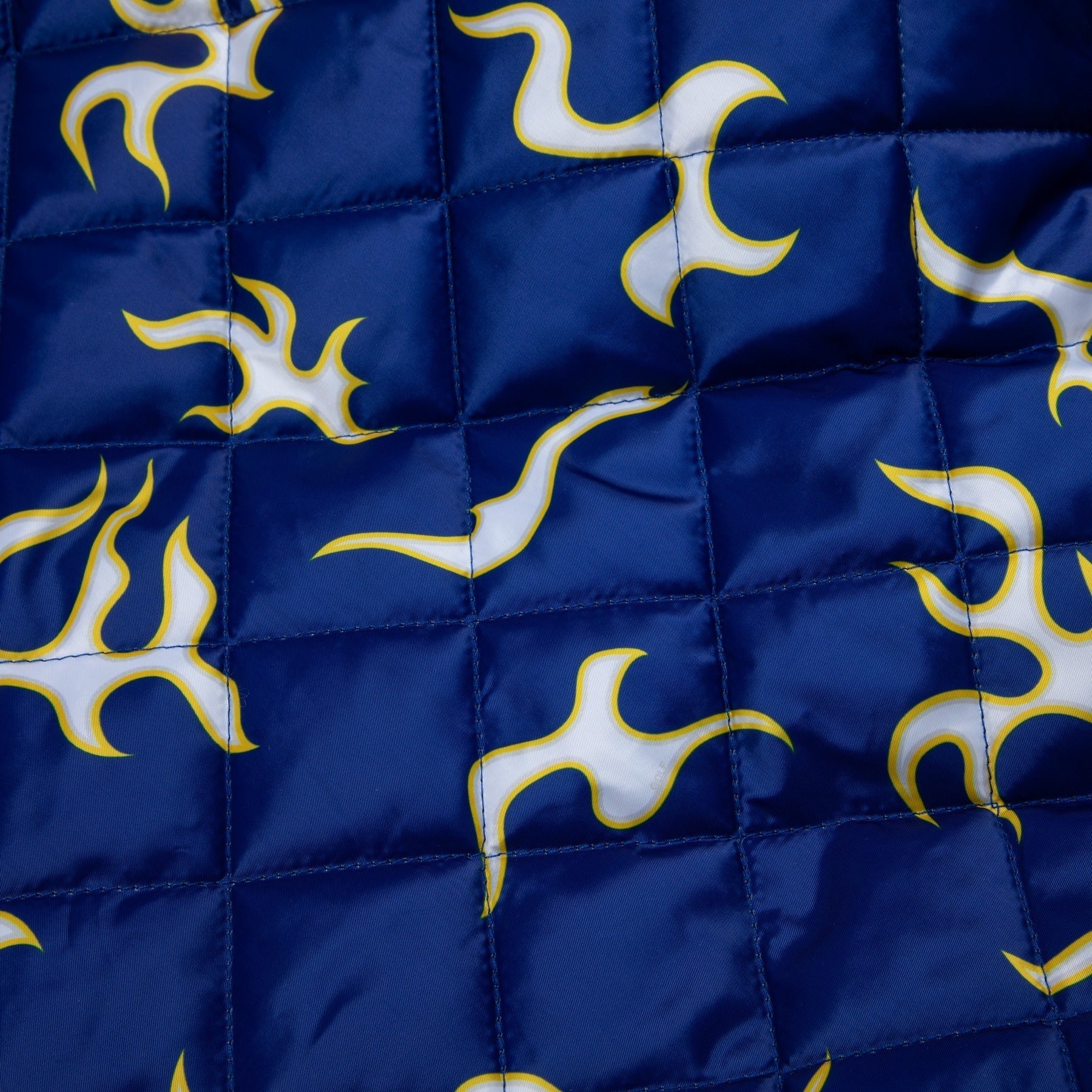 RAMS SATIN BOMBER JACKET by GOLF WANG