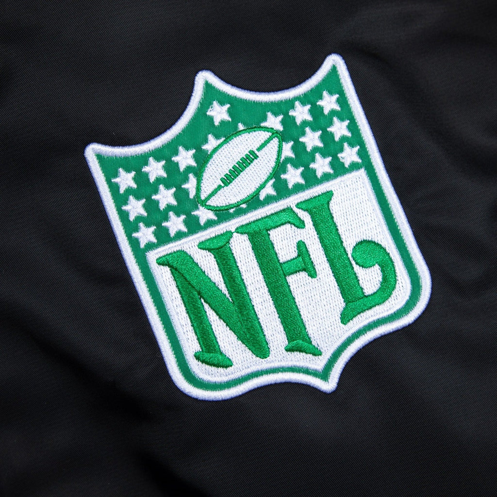 EAGLES SATIN BOMBER JACKET by GOLF WANG