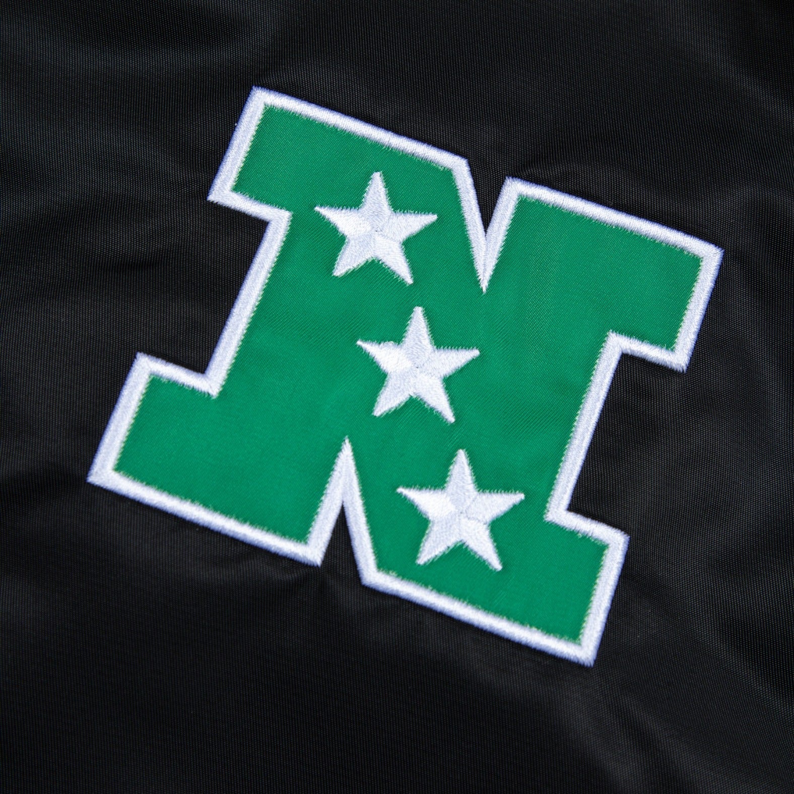 EAGLES SATIN BOMBER JACKET by GOLF WANG