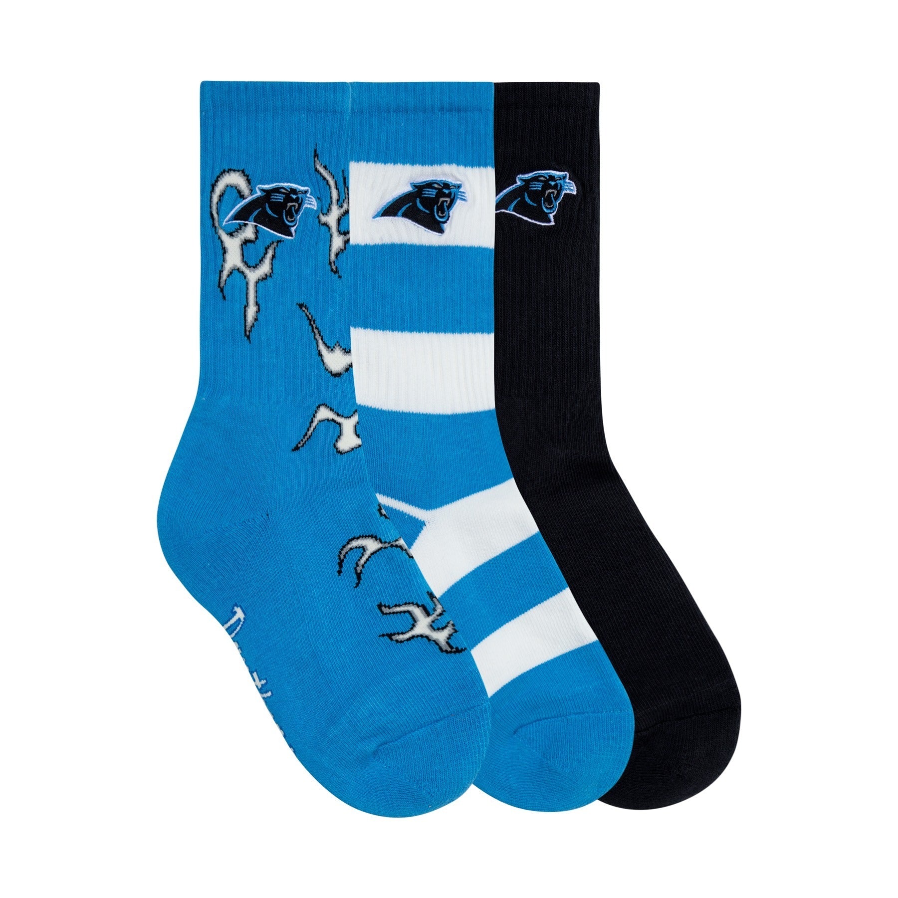 PANTHERS 3PK SOCKS by GOLF WANG
