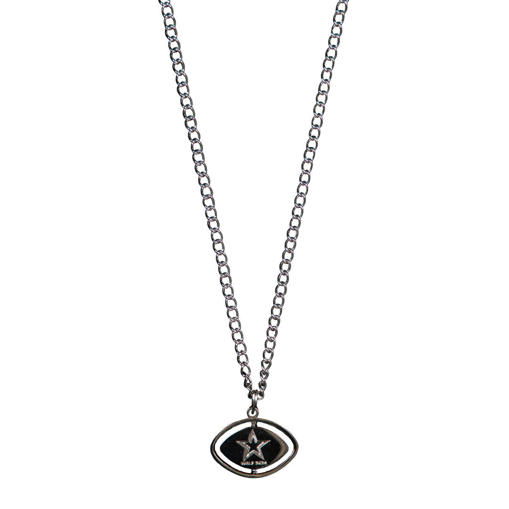 COWBOYS SPINNING FOOTBALL NECKLACE by GOLF WANG
