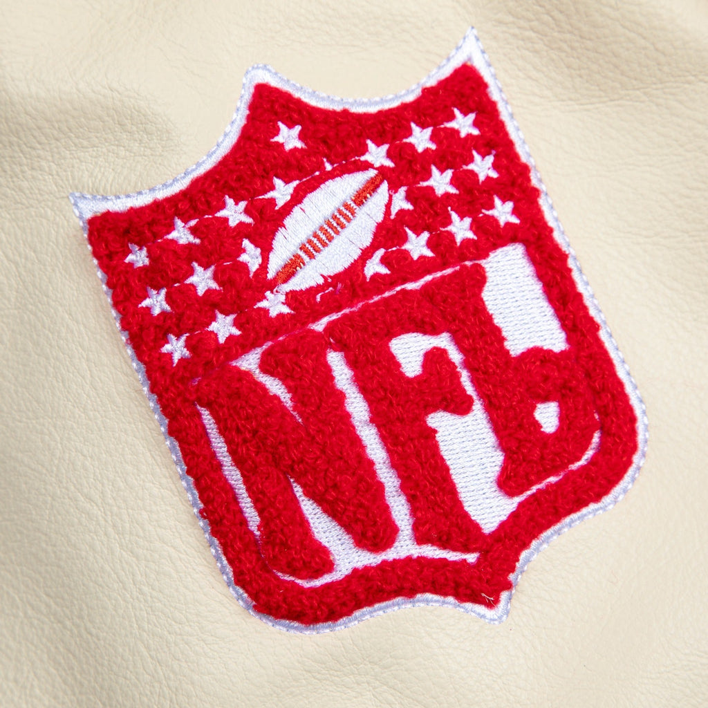 49ERS LETTERMAN JACKET by GOLF WANG