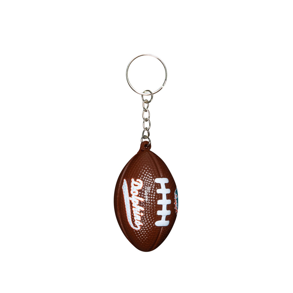 DOLPHINS FOOTBALL KEYCHAIN by GOLF WANG