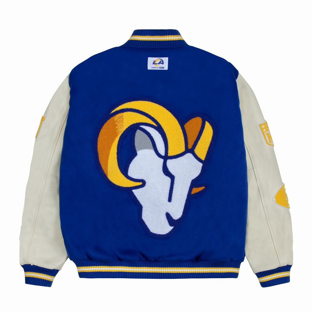RAMS LETTERMAN JACKET by GOLF WANG