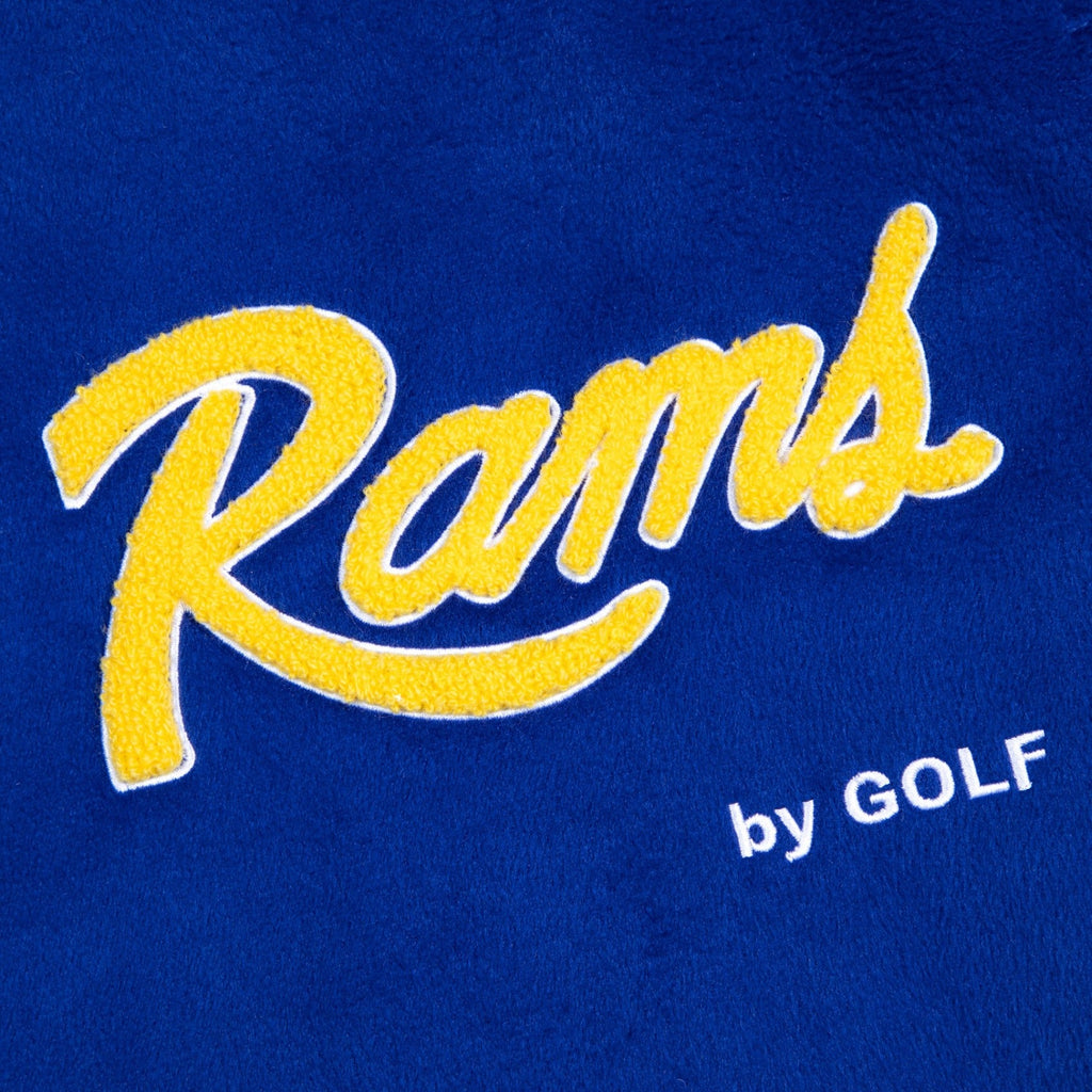 RAMS LETTERMAN JACKET by GOLF WANG