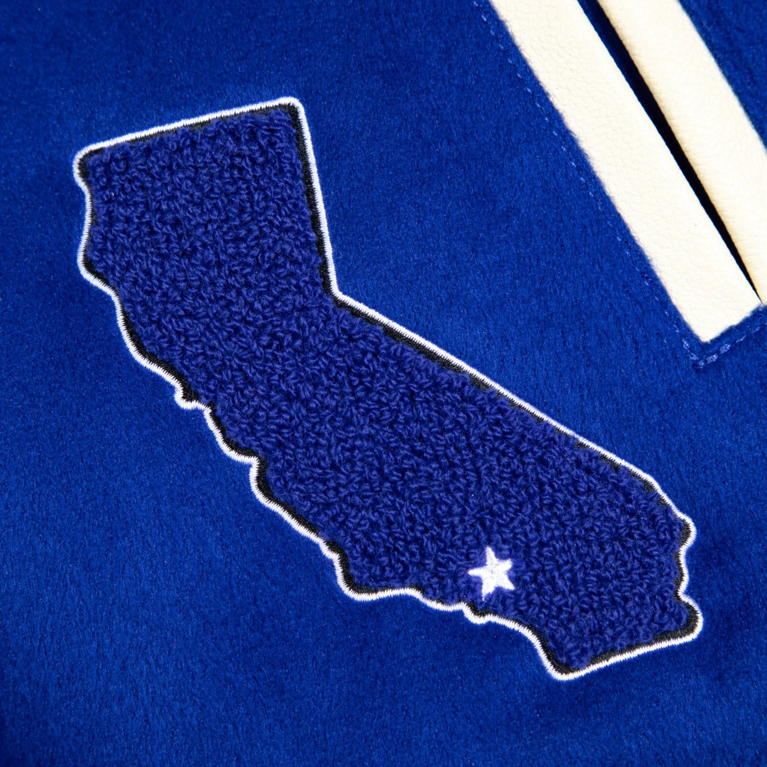 RAMS LETTERMAN JACKET by GOLF WANG