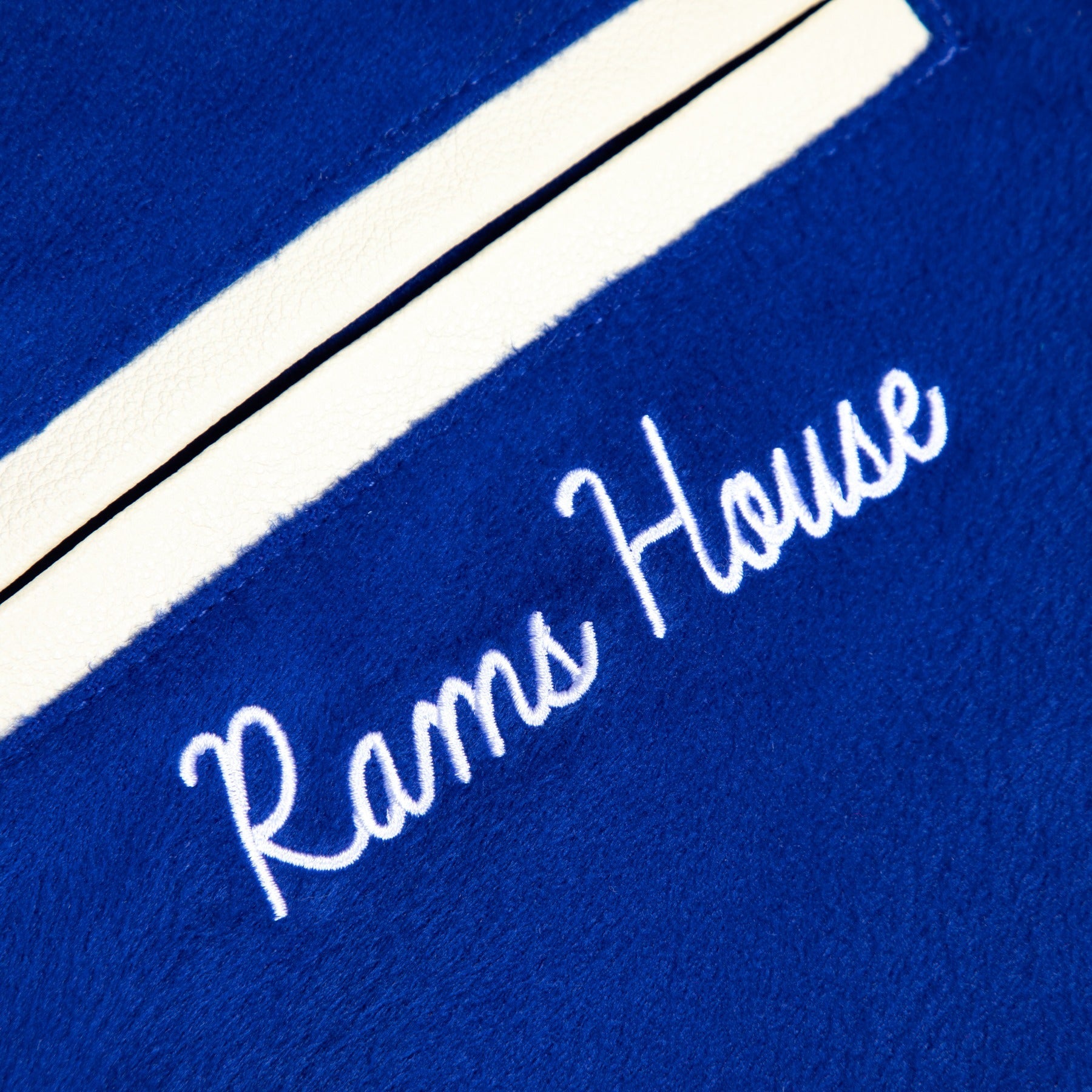 RAMS LETTERMAN JACKET by GOLF WANG