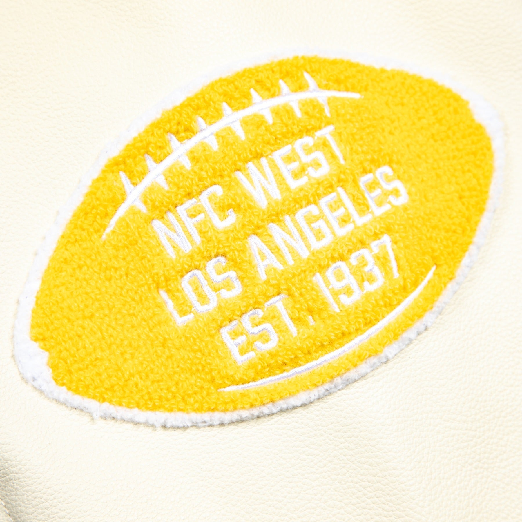 RAMS LETTERMAN JACKET by GOLF WANG