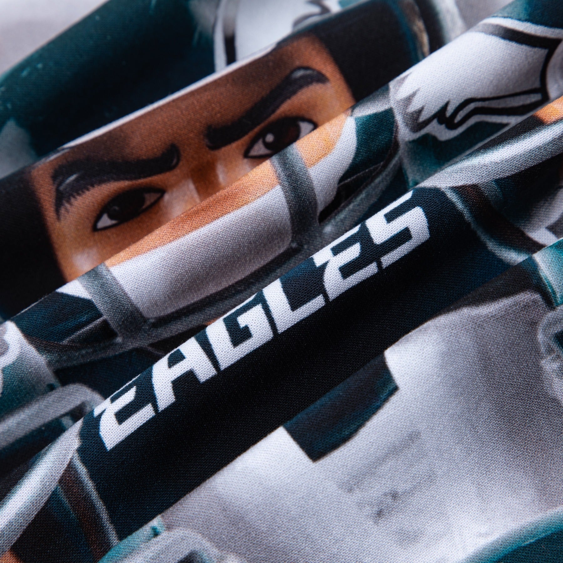 EAGLES RAYON BUTTON UP by GOLF WANG