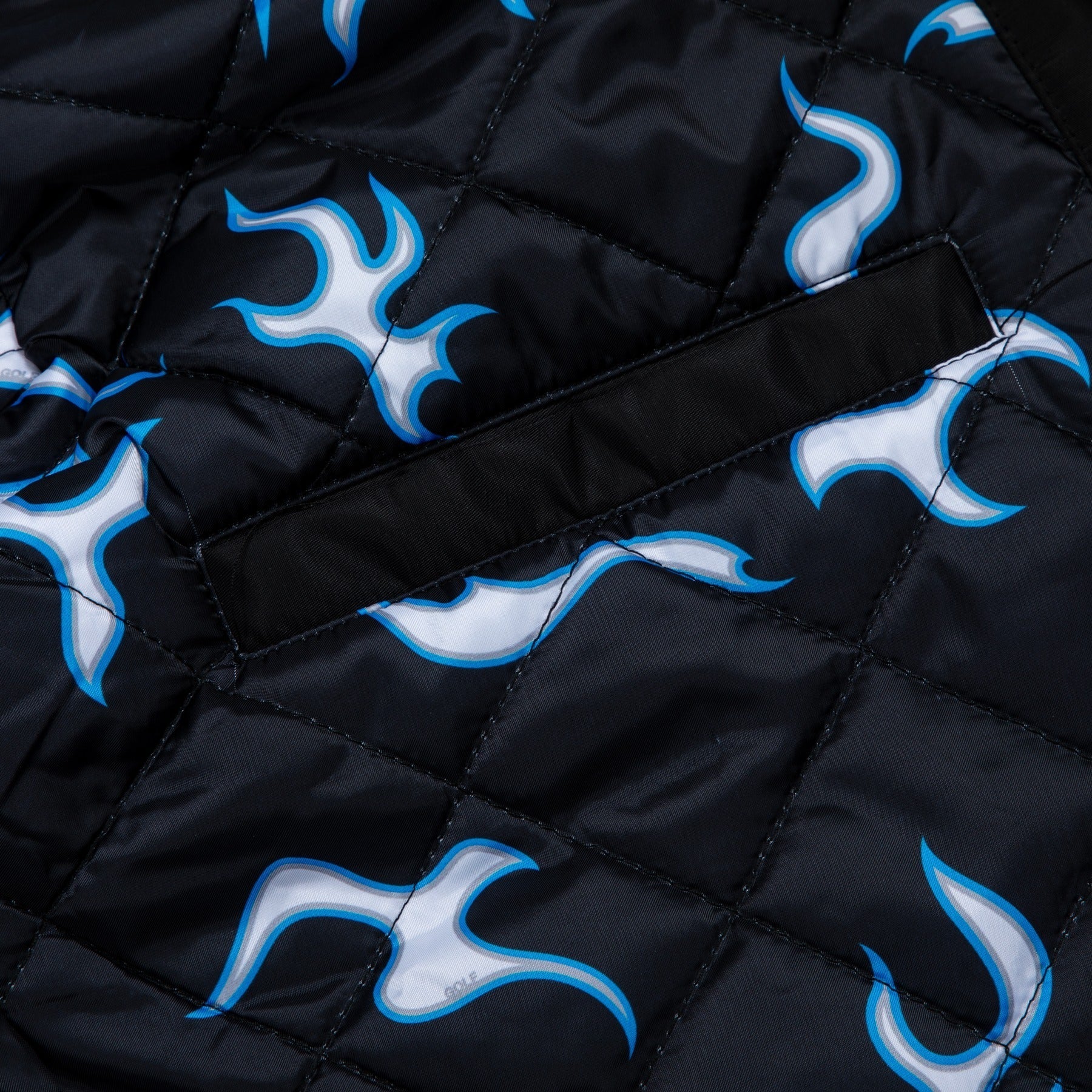 PANTHERS SATIN BOMBER JACKET by GOLF WANG