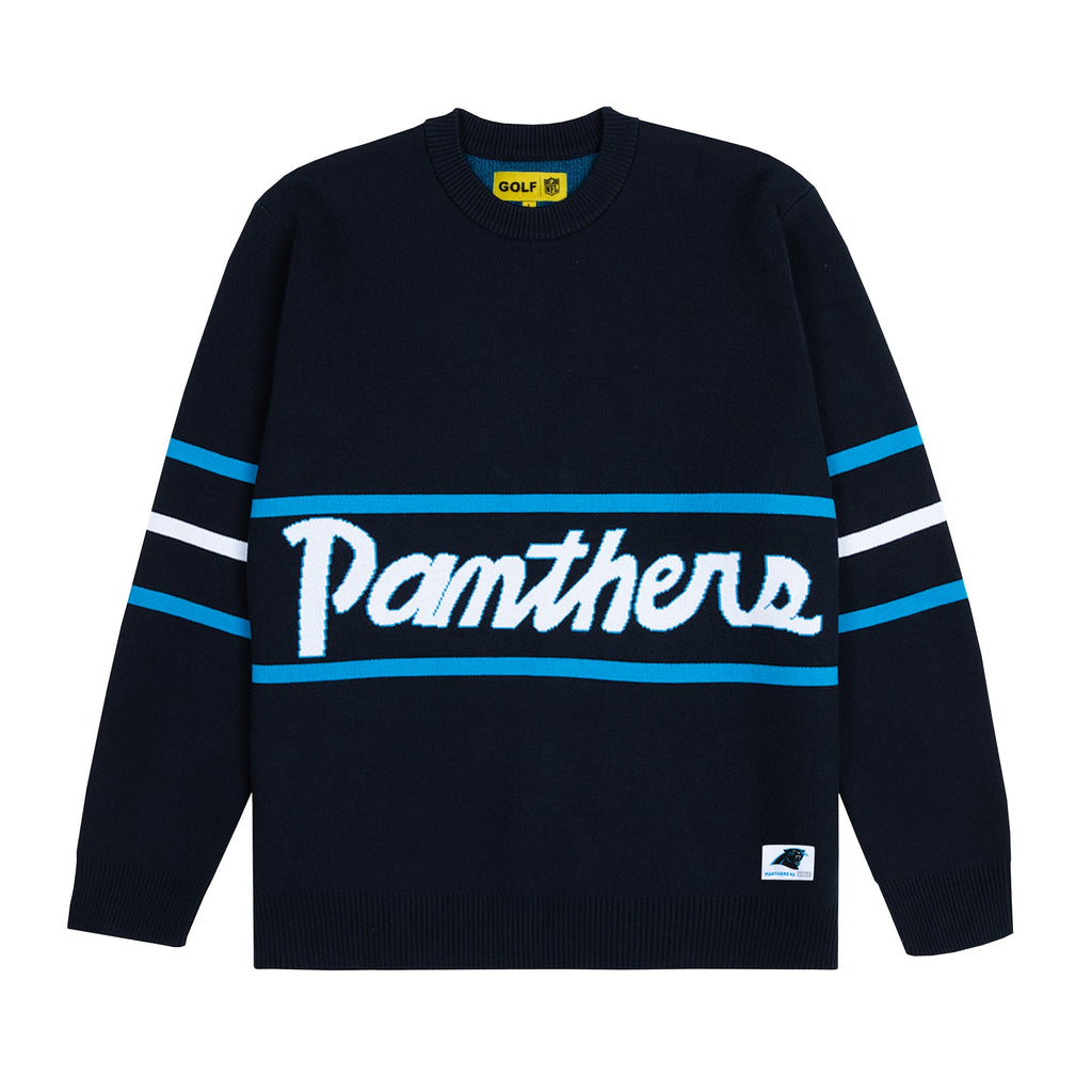 PANTHERS JACQUARD SWEATER by GOLF WANG