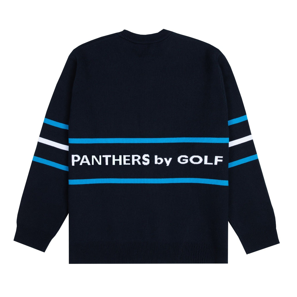 PANTHERS JACQUARD SWEATER by GOLF WANG