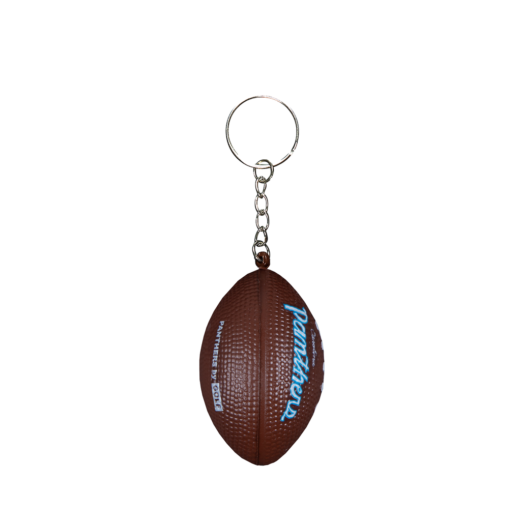 PANTHERS FOOTBALL KEYCHAIN by GOLF WANG
