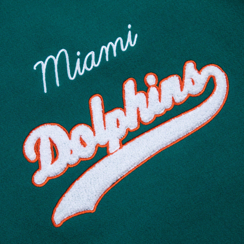 DOLPHINS LETTERMAN JACKET by GOLF WANG