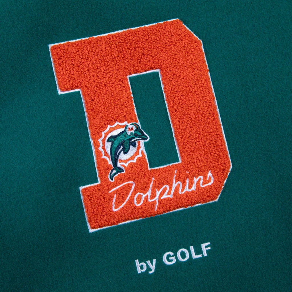 DOLPHINS LETTERMAN JACKET by GOLF WANG
