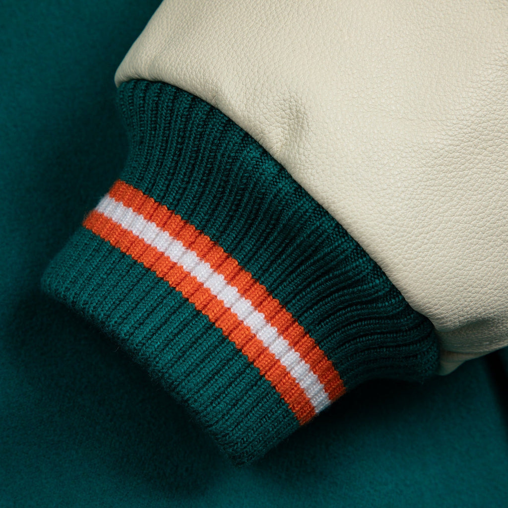 DOLPHINS LETTERMAN JACKET by GOLF WANG